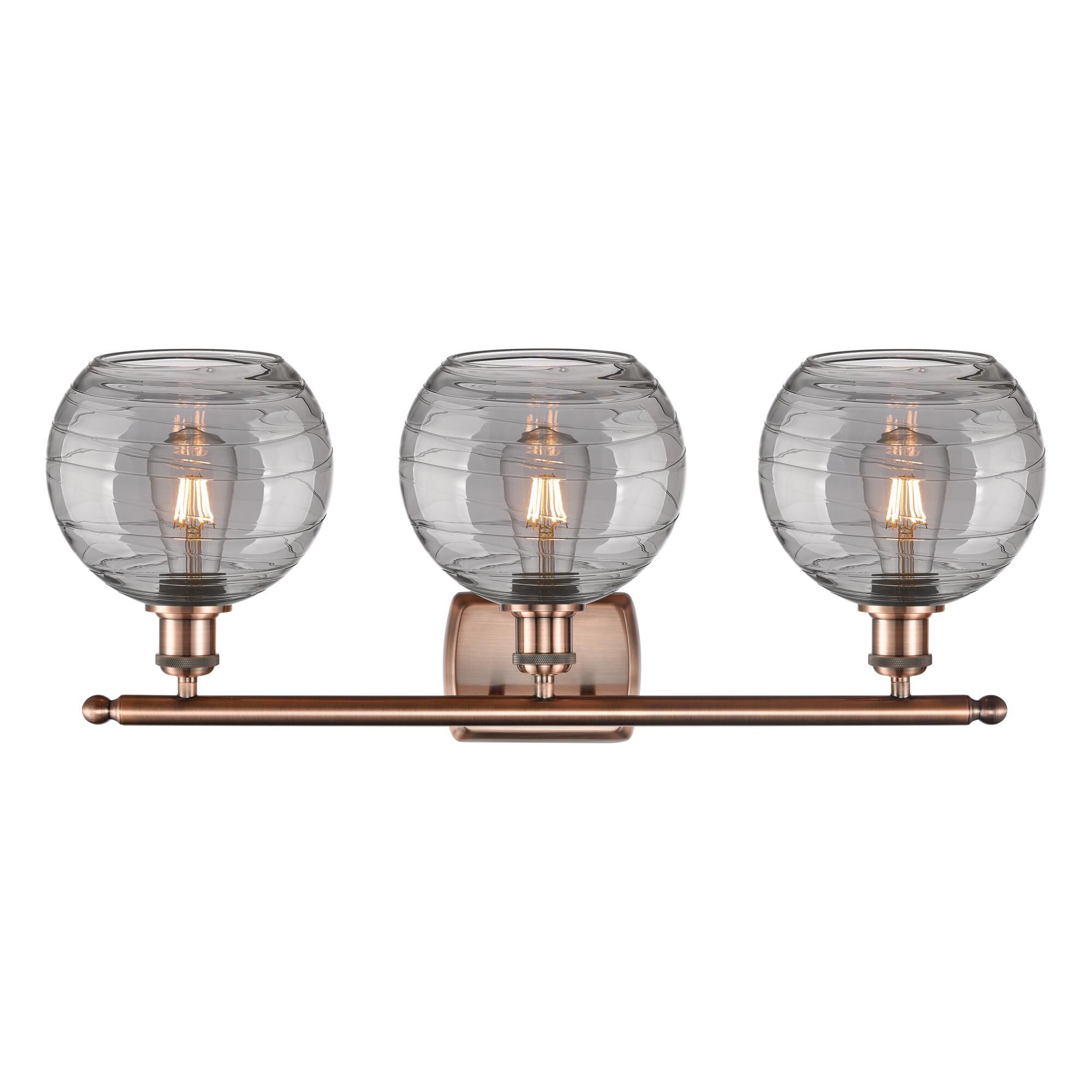 Bruno Marashlian Athens Deco Swirl 28 Inch Bath Vanity Light by Innovations Lighting