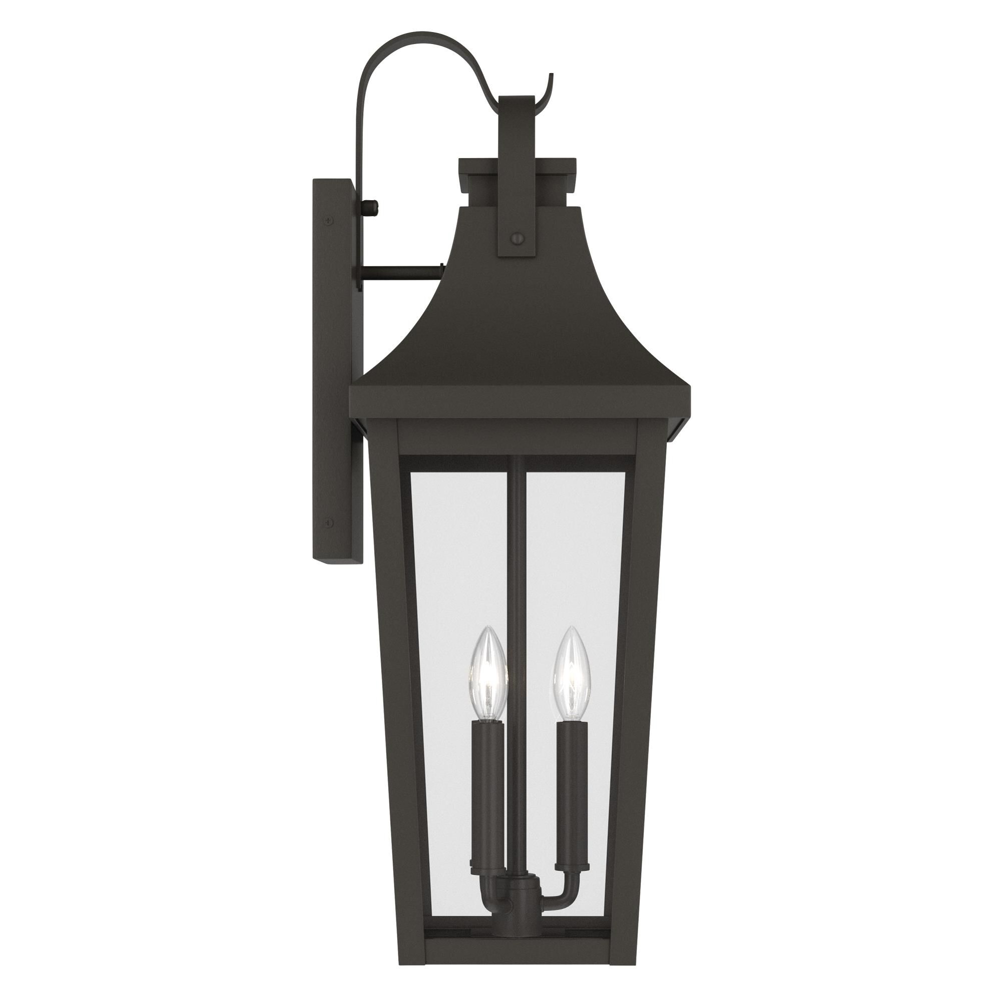 Shown in Olde Bronze finish and Clear glass