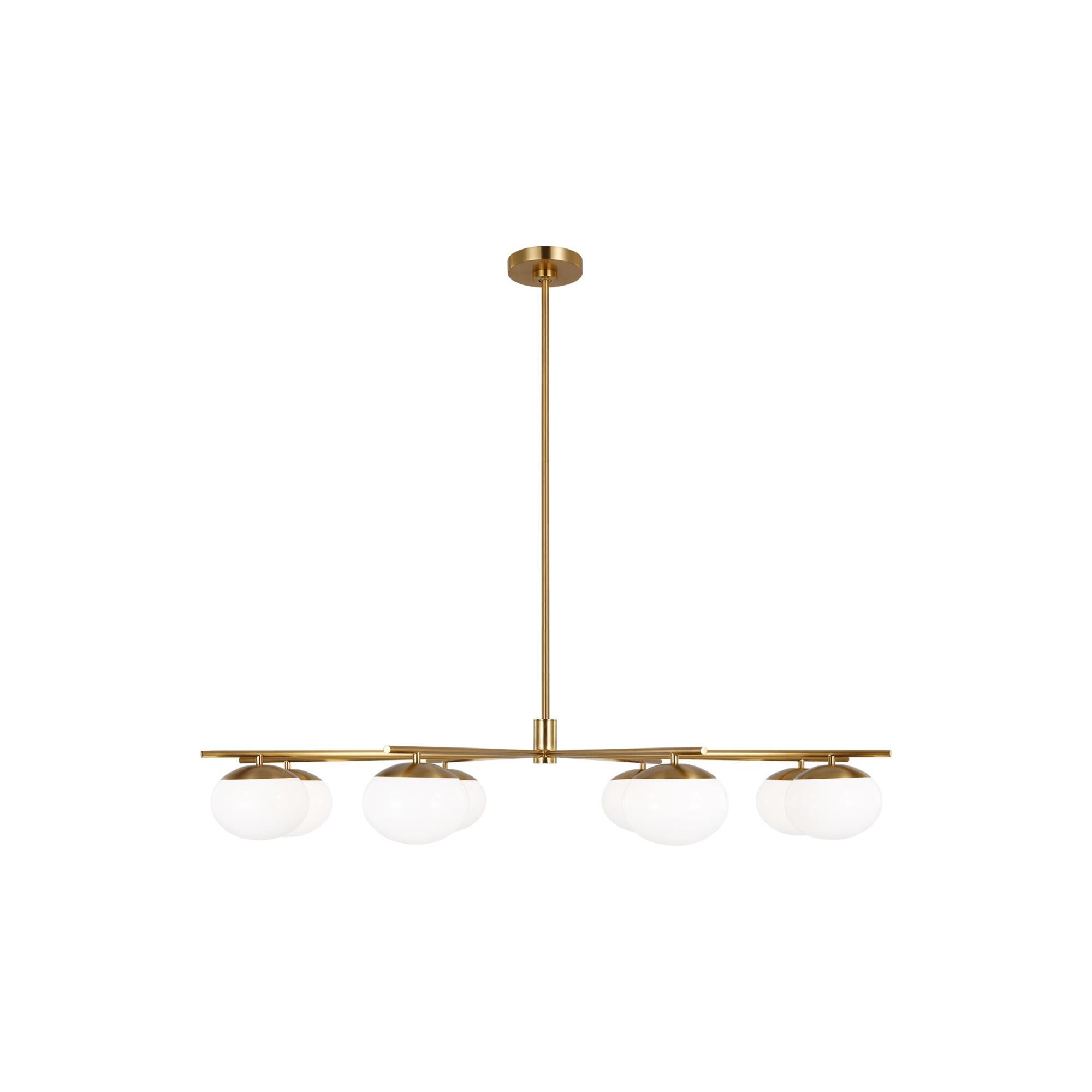 Ellen DeGeneres Lune 49 Inch 8 Light LED Chandelier by Visual Comfort Studio Collection