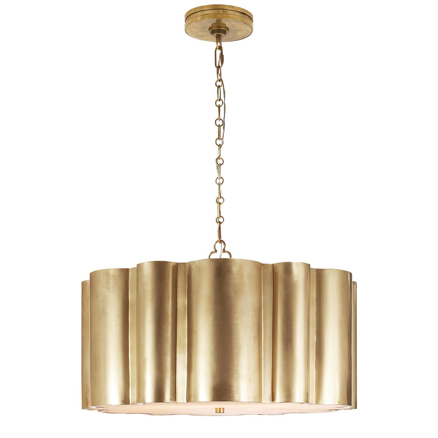 Shown in Natural Brass finish and No Glass  glass and NO Shade  shade