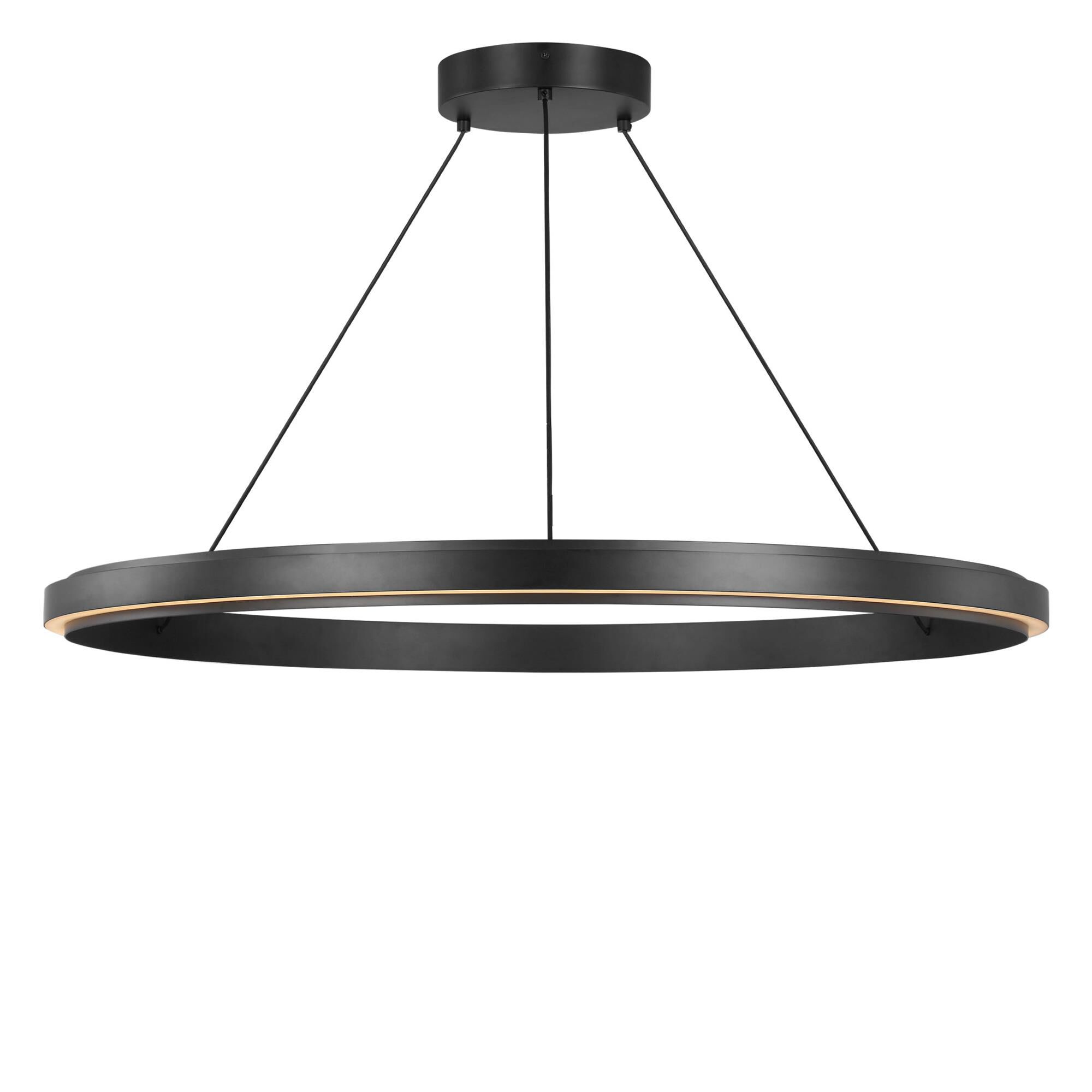 Shown in Midnight Black finish and Silicone Diffuser shade