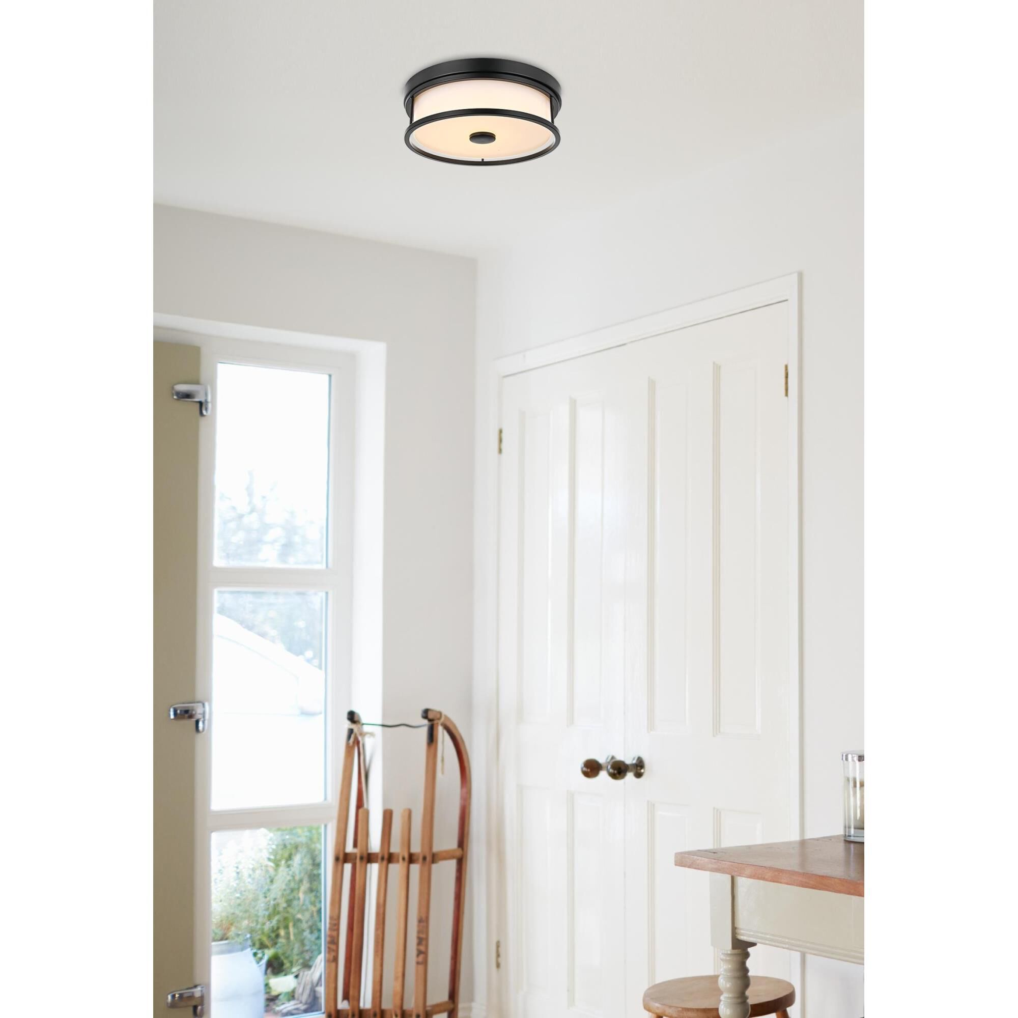 Kolson 12 Inch Flush Mount by Elegant Lighting