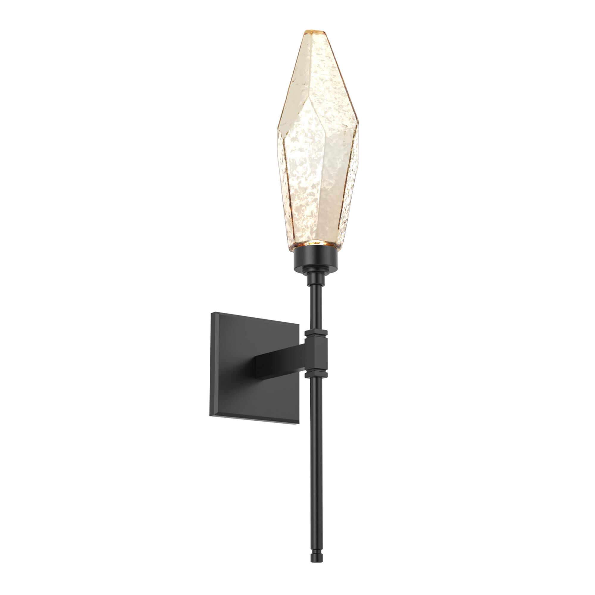 Rock Crystal Wall Sconce by Hammerton Studio
