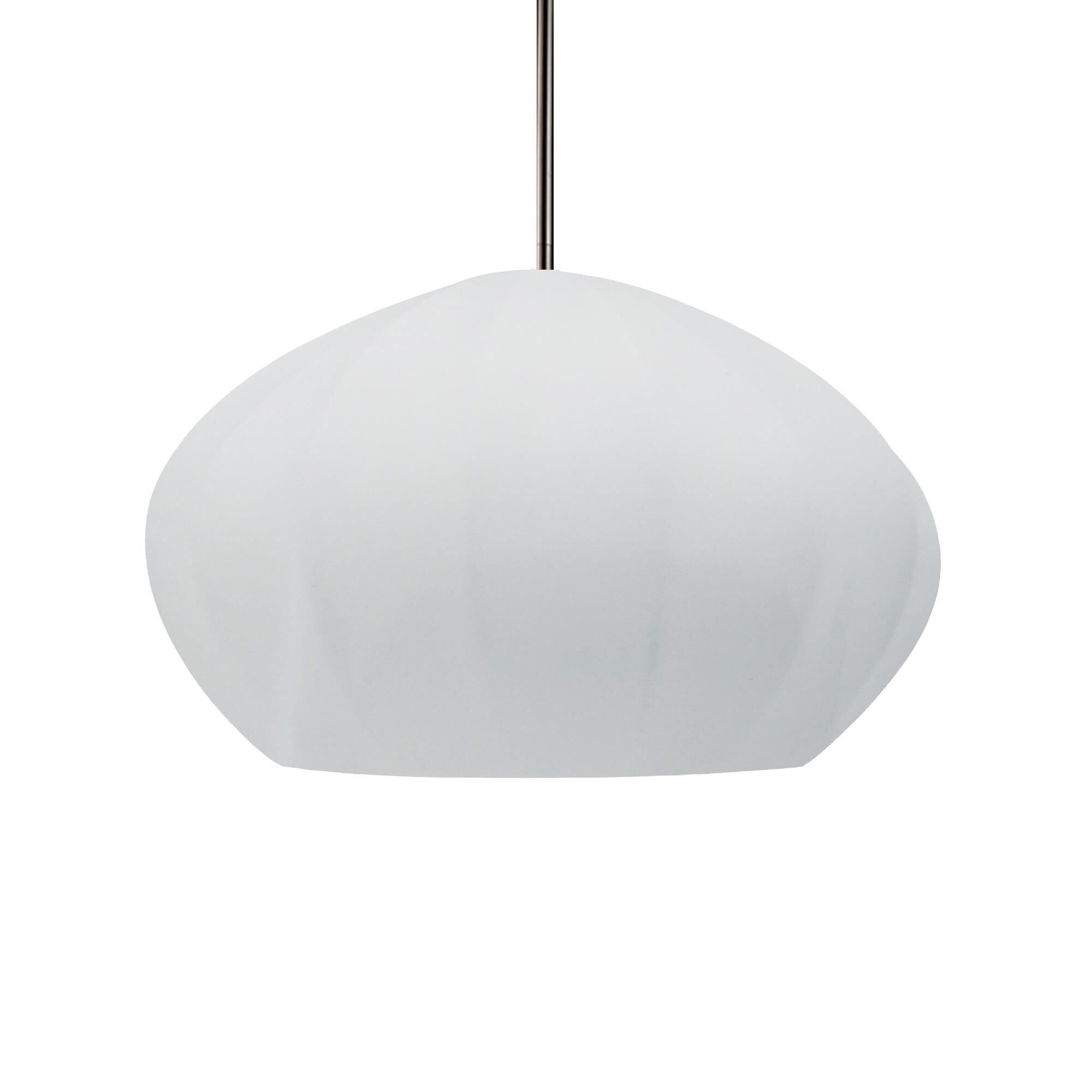 Shown in Polished Chrome finish and Gloss White Inside and Out shade