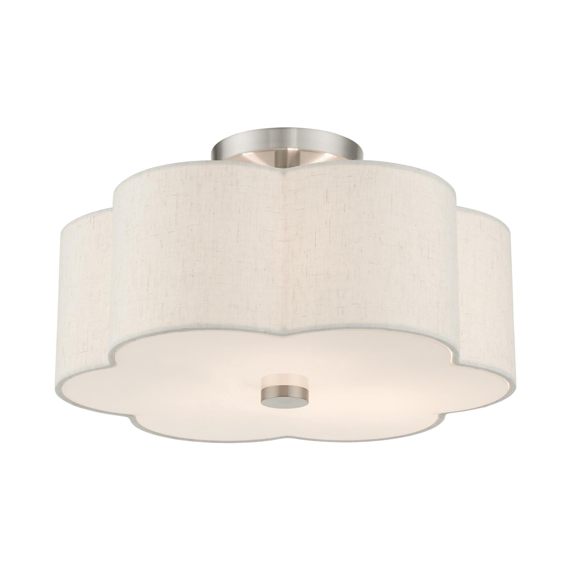 Solstice 3 Light Semi Flush Mount by Livex Lighting