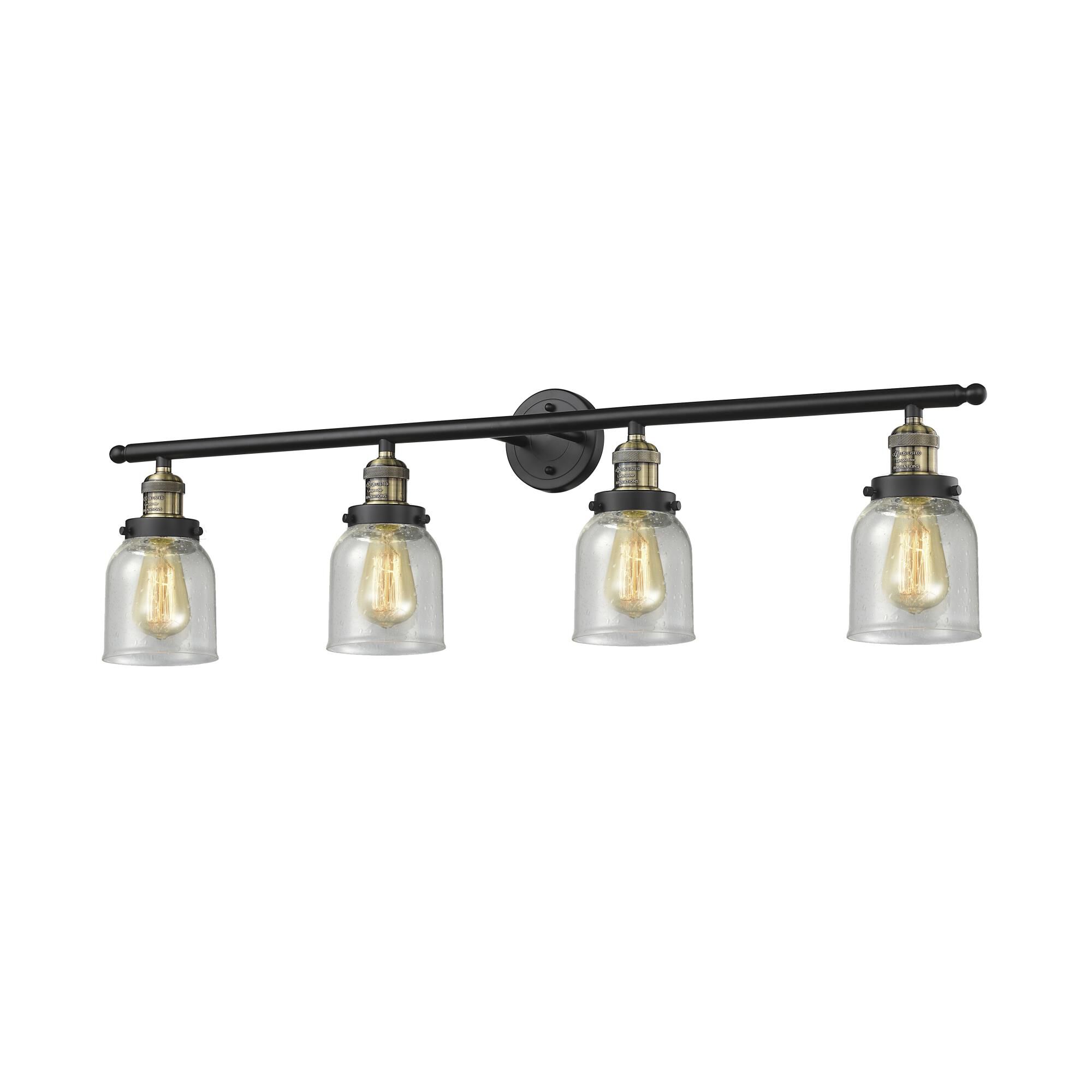 Bruno Marashlian Small Bell 42 Inch 4 Light Bath Vanity Light by Innovations Lighting