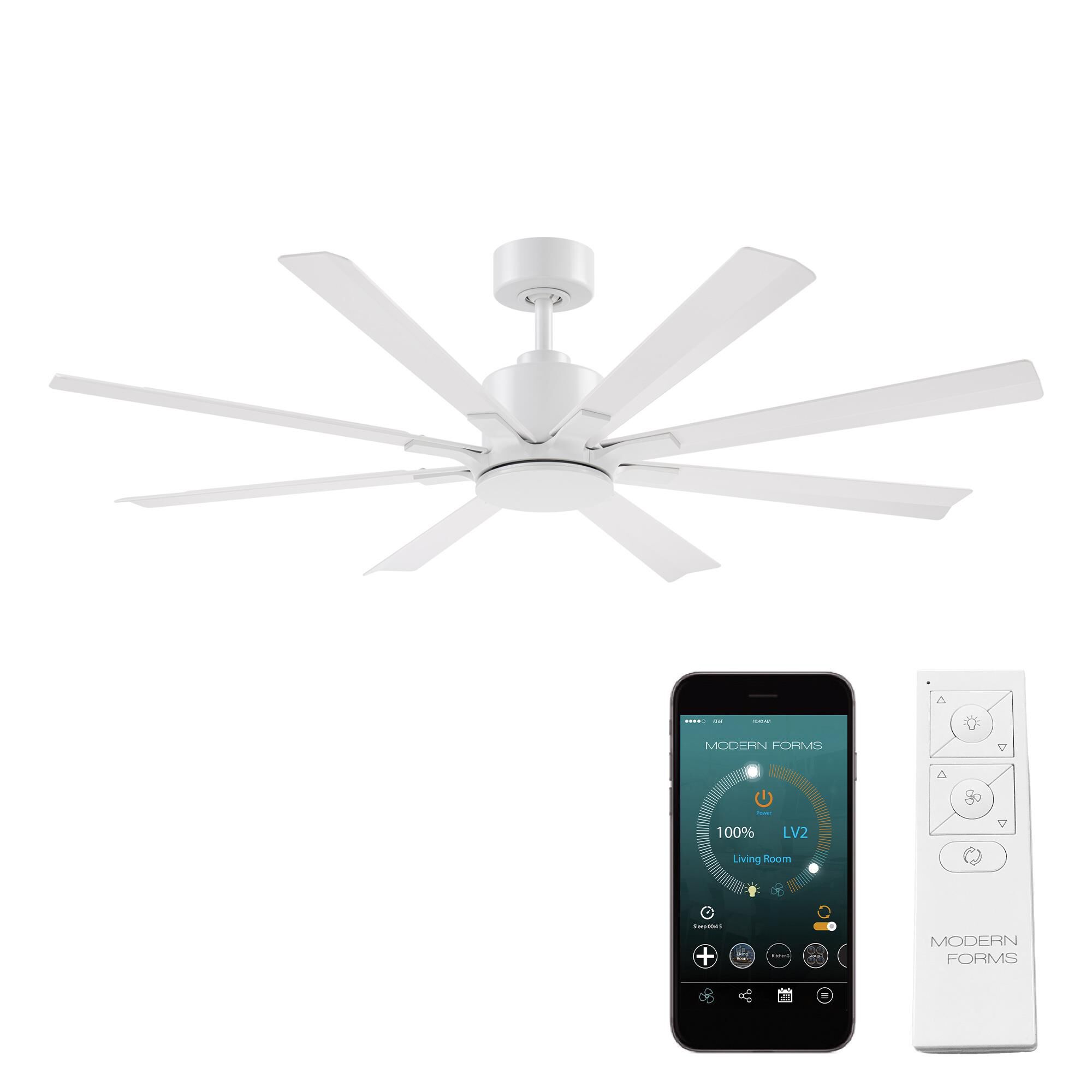 Shown in Matte White finish