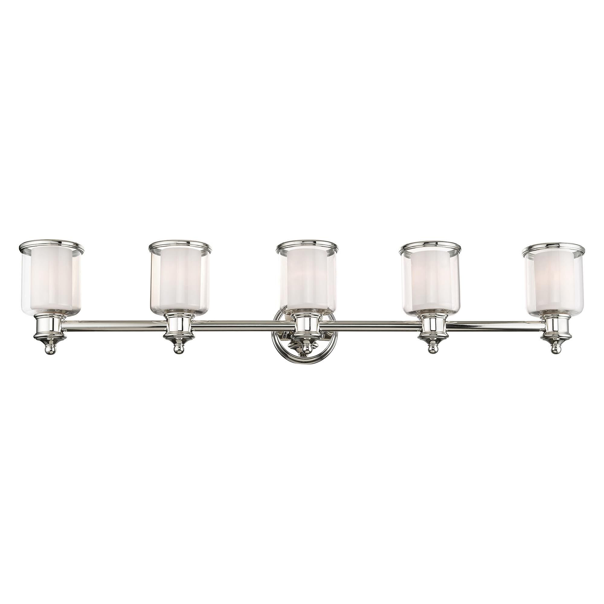Middlebush 45 Inch 5 Light Bath Vanity Light by Livex Lighting