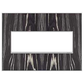 Shown in Macassar finish and 3 Gang accent