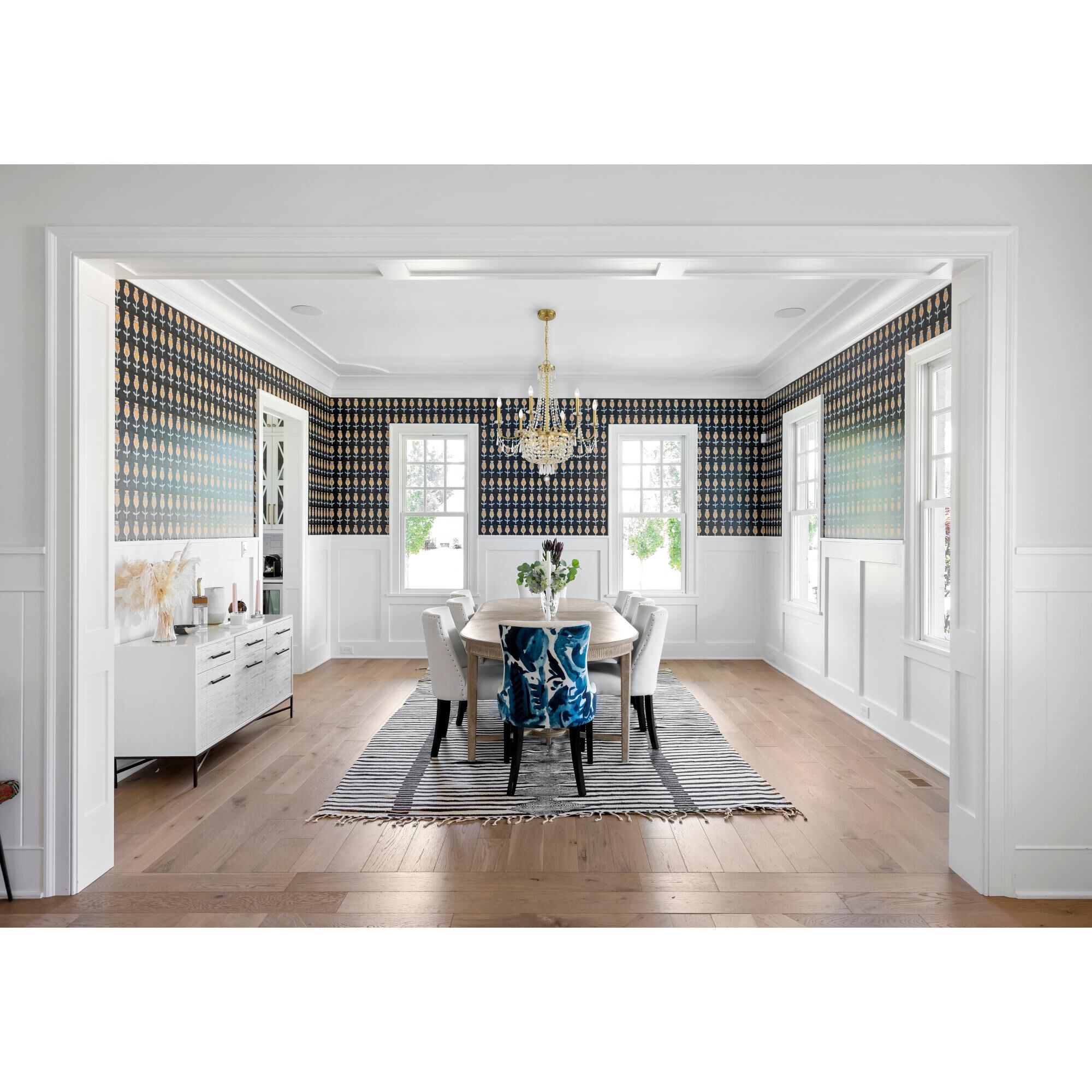 Haywood 28 Inch 9 Light Chandelier by Crystorama