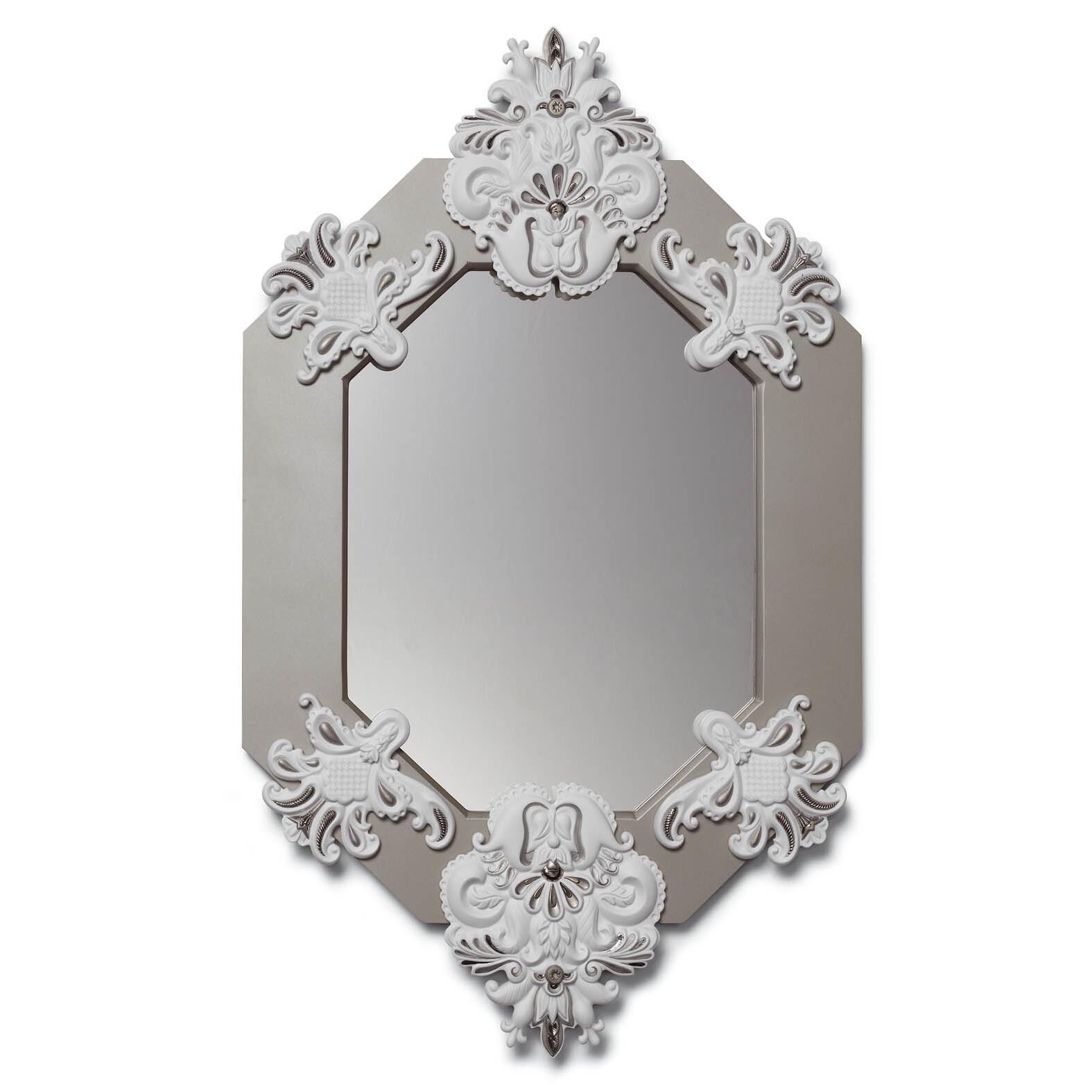 Eight Sided Decorative Mirrors by Lladro