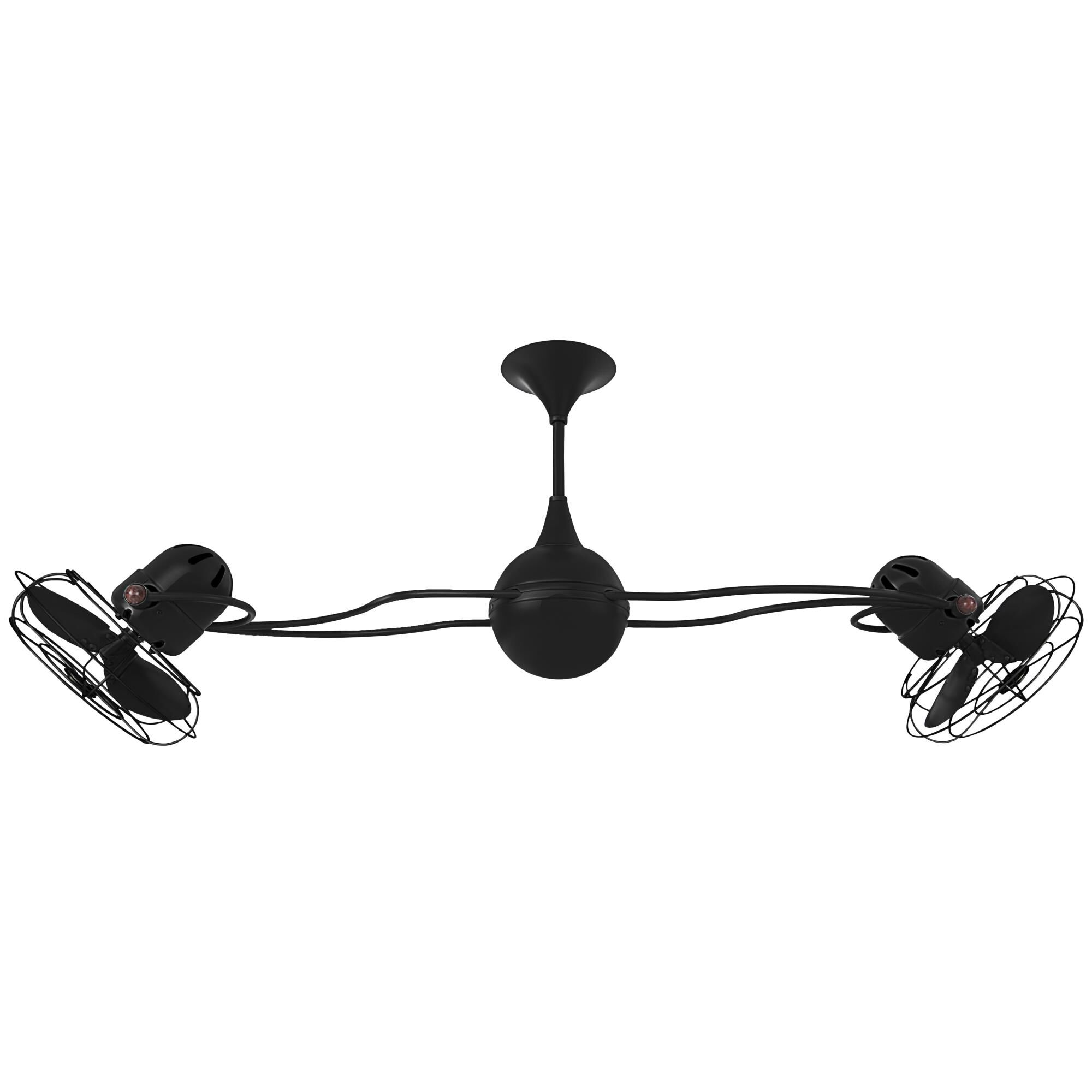 Italo Ventania Oscillating Multi Head Ceiling Fan by Matthews Fan Company