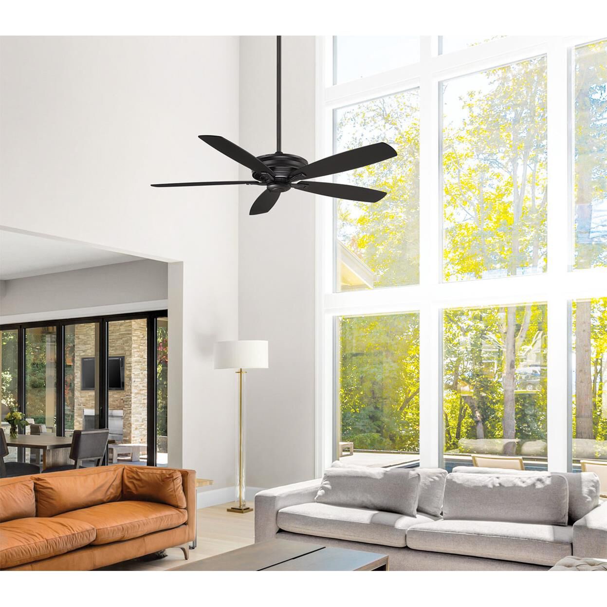Kafe-Xl 60 Inch Ceiling Fan by Minka Aire