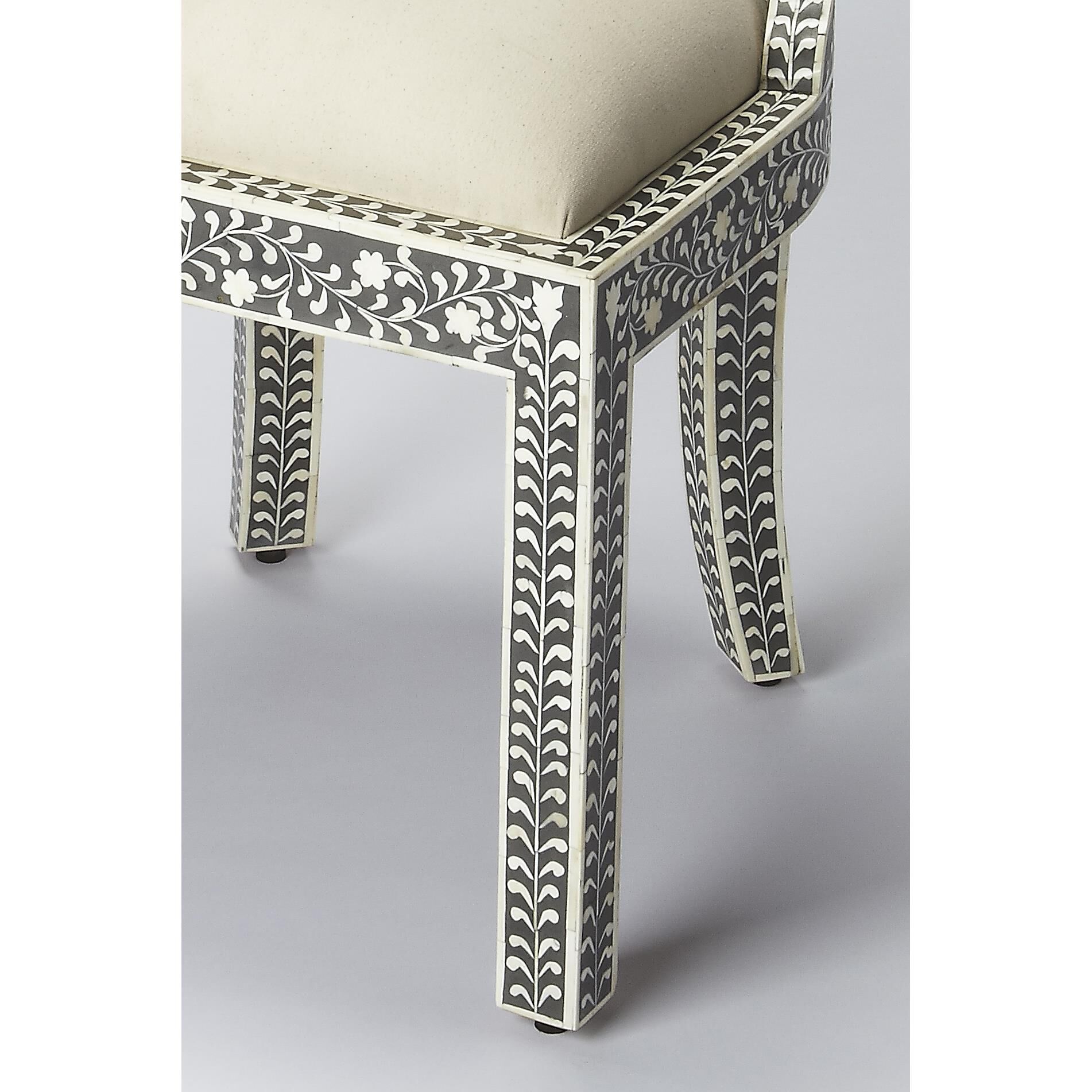 Bone Inlay Side Chair by Butler Specialty Company