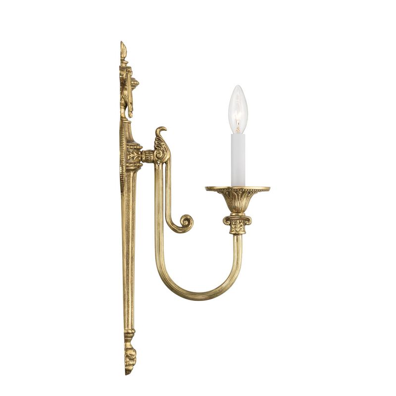 Cast Brass Wall Mount 20 Inch Bath Vanity Light by Crystorama