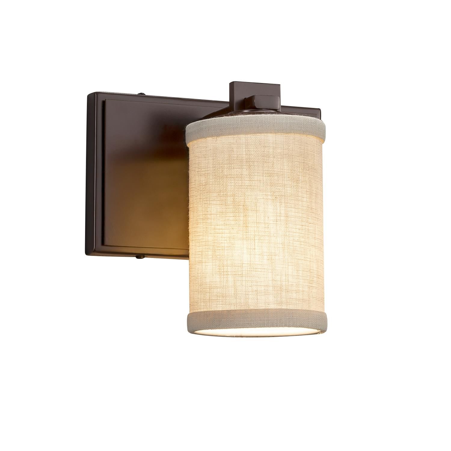 Textile 7 Inch Wall Sconce by Justice Design Group