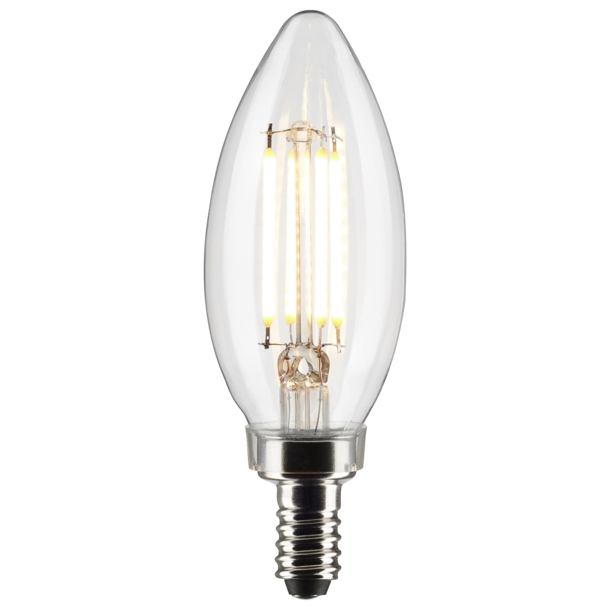 Dimmable 3 Watt 2700K B11 LED Light Bulb,