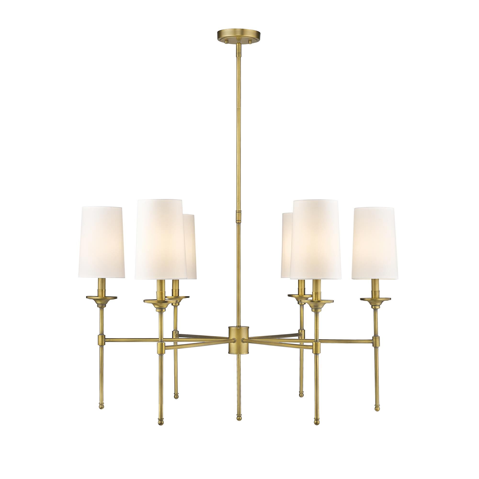 Shown in Rubbed Brass finish and Cloth Cover glass and Cloth Cover shade