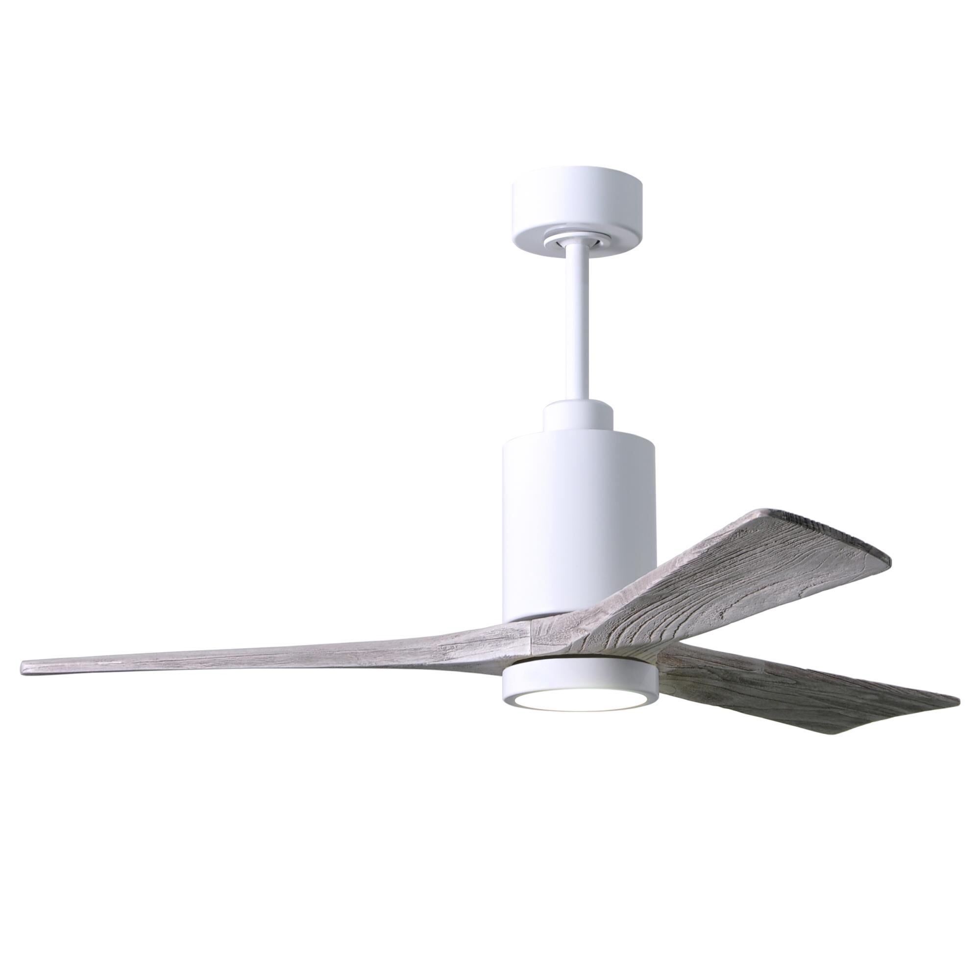 Patricia 52 Inch Ceiling Fan with Light Kit by Matthews Fan Company