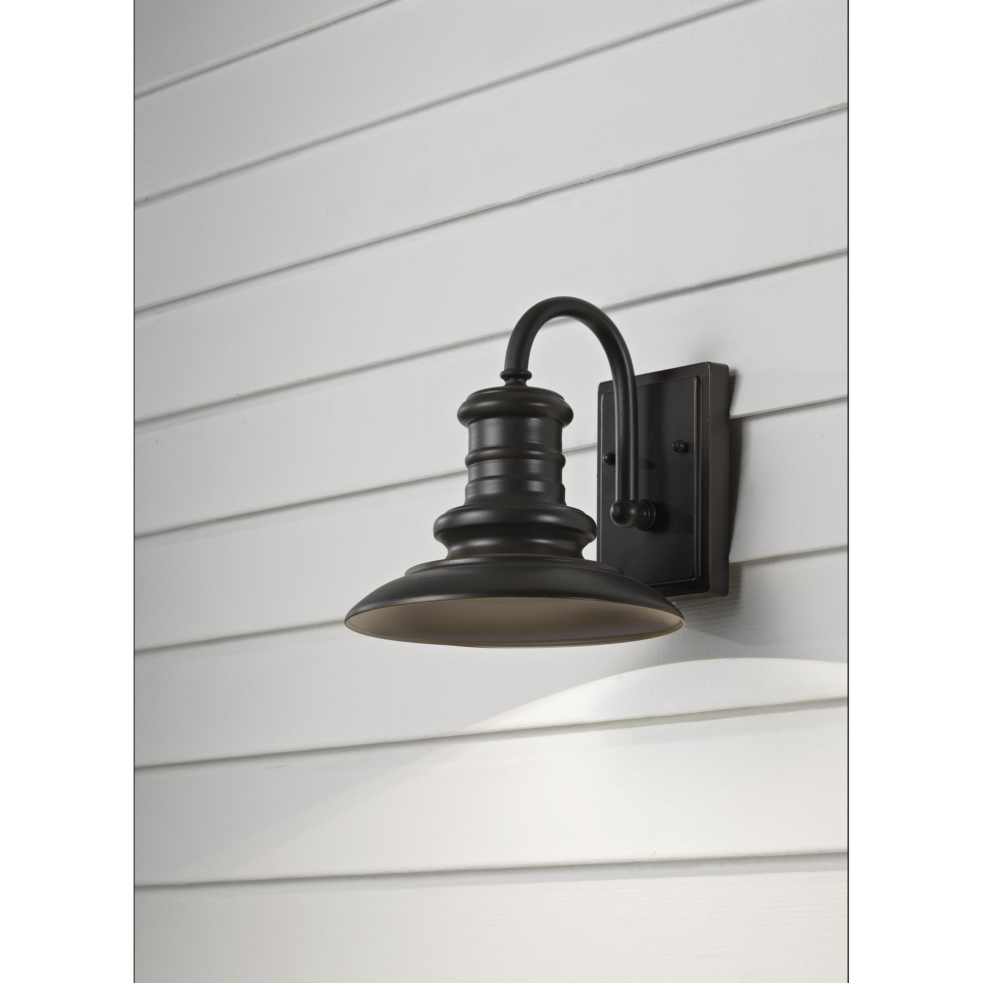 Generation Lighting Redding Station 9 Inch Tall Outdoor Wall Light
