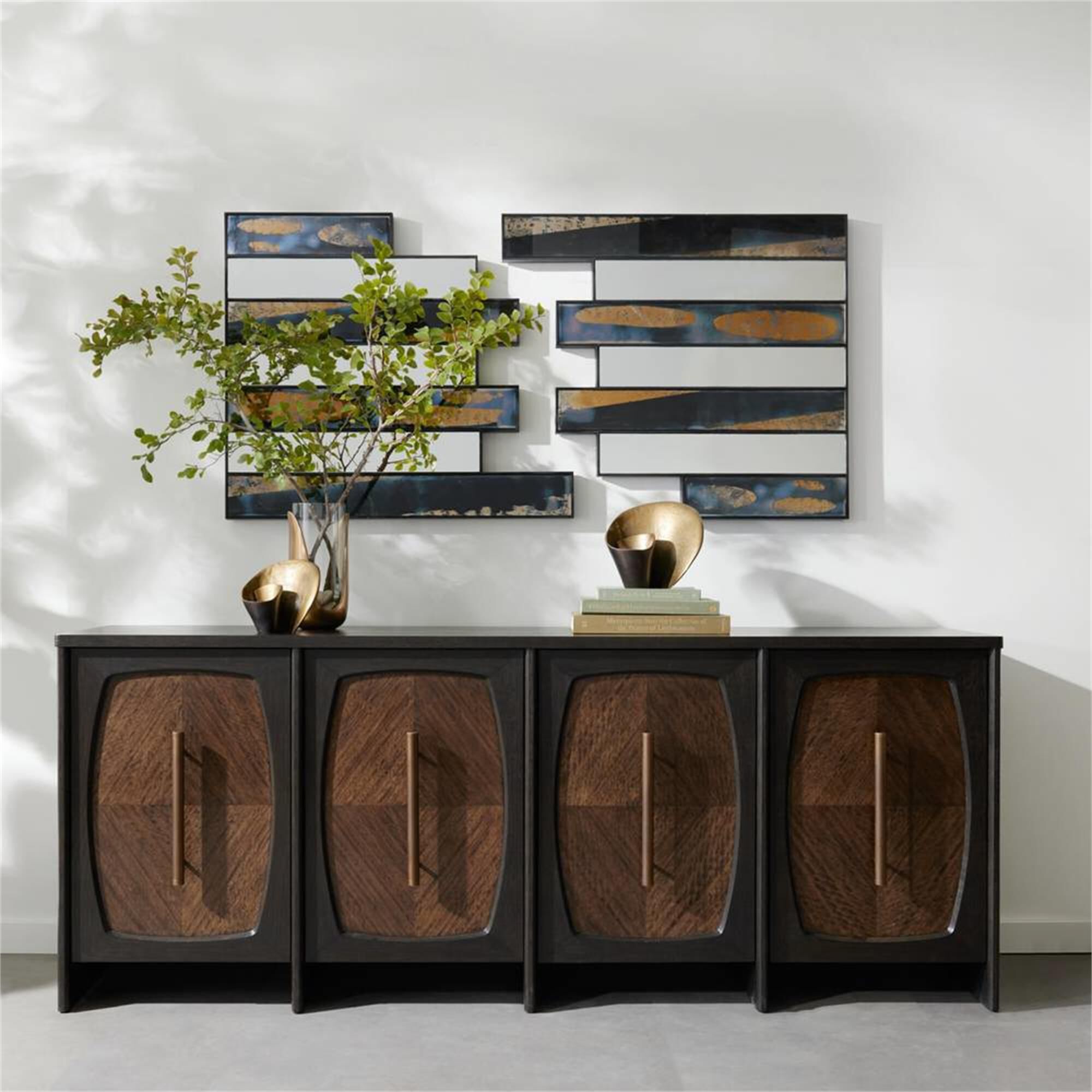 Shown in Blackened Iron finish
