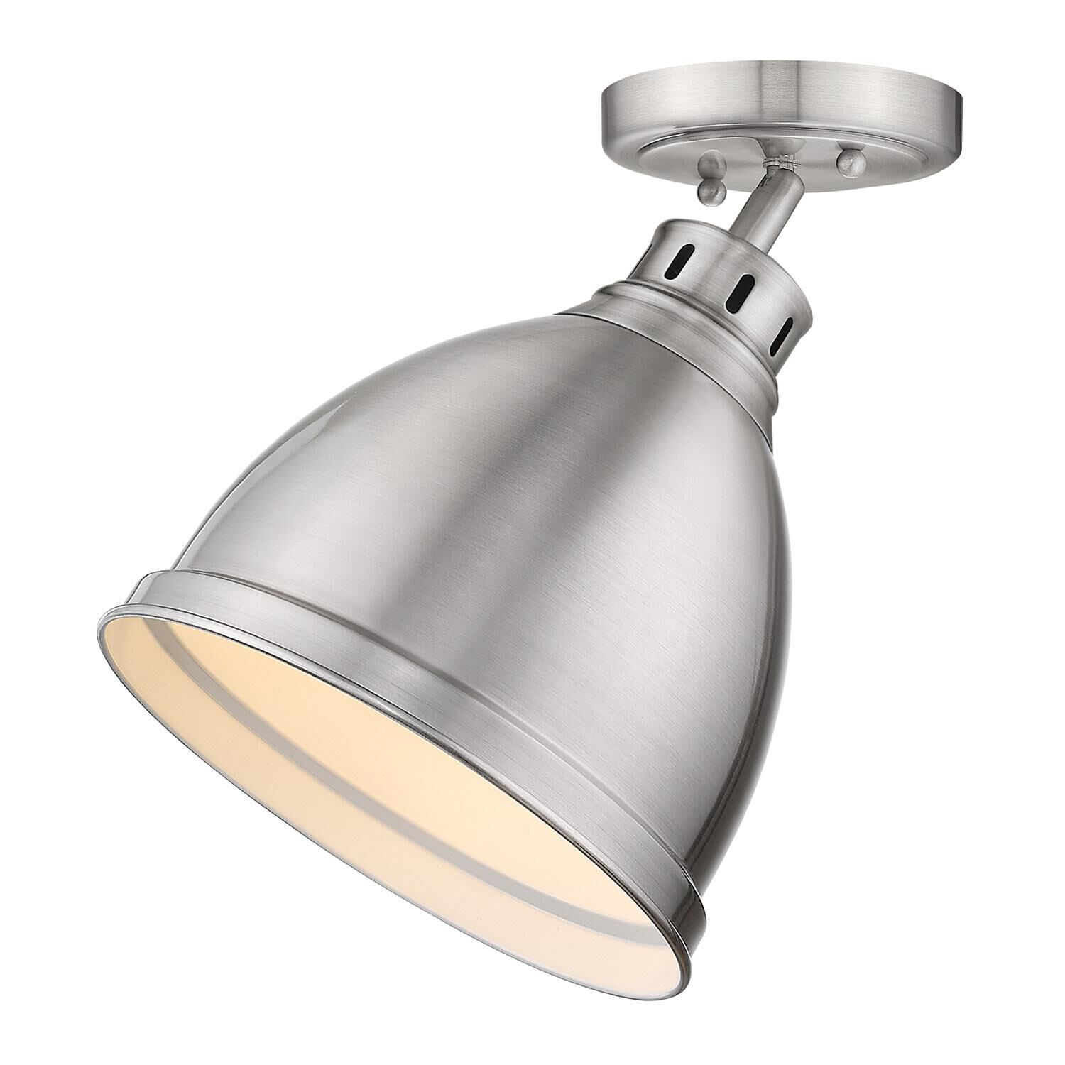 Shown in Pewter finish and Pewter shade