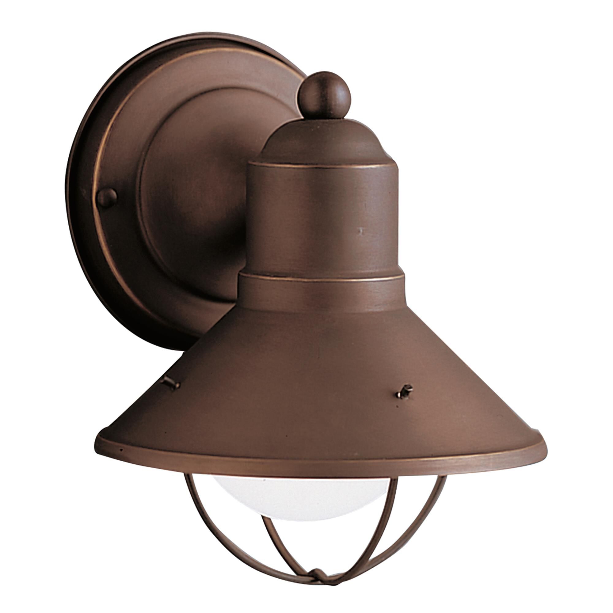 Seaside 7 Inch Tall 1 Light Outdoor Wall Light,
