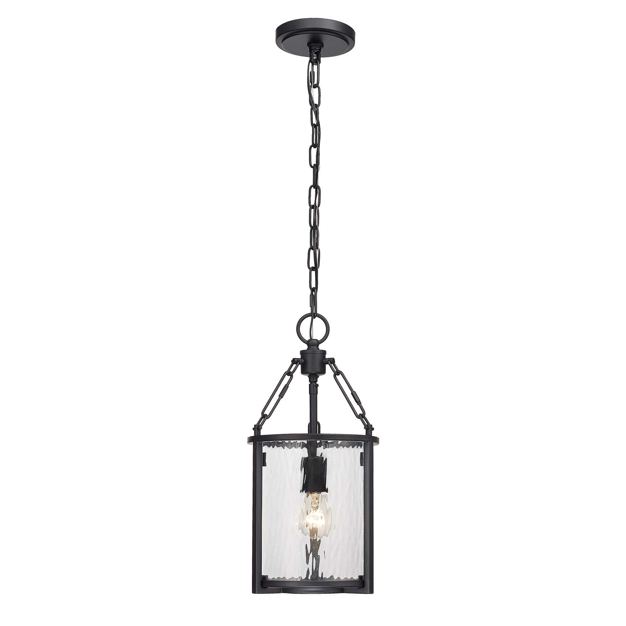 Shown in Matte Black finish and Clear Water glass