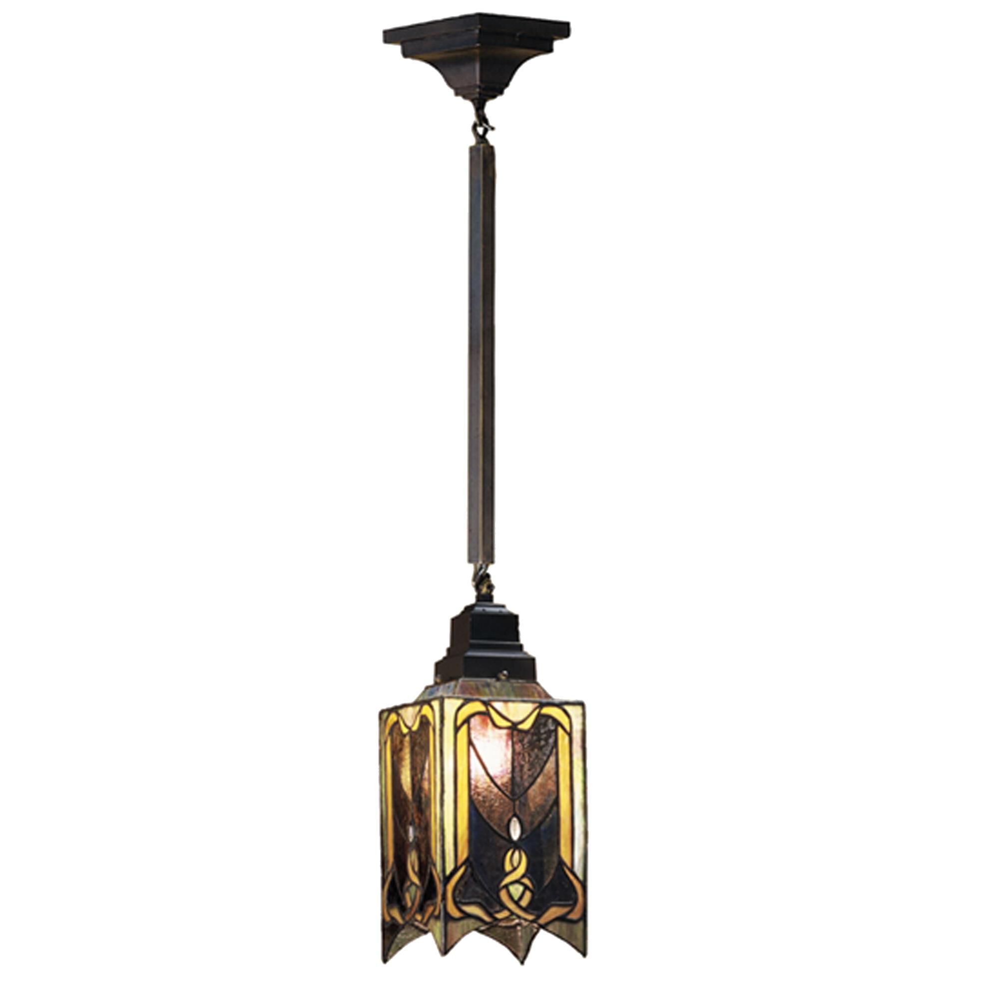 Meyda Lighting Cottage Mission 78 Inch Large Pendant