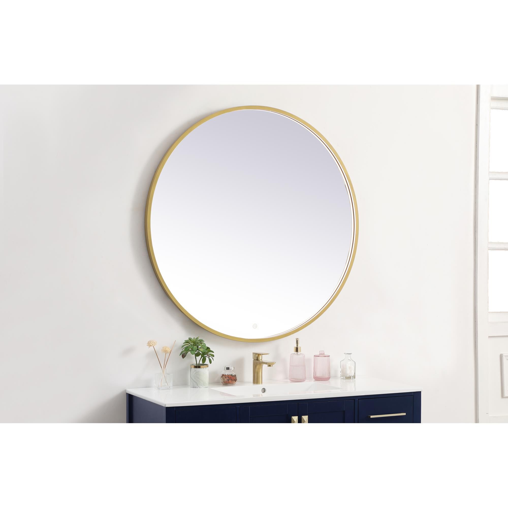 Pier LED Lighted Mirror by Elegant Decor