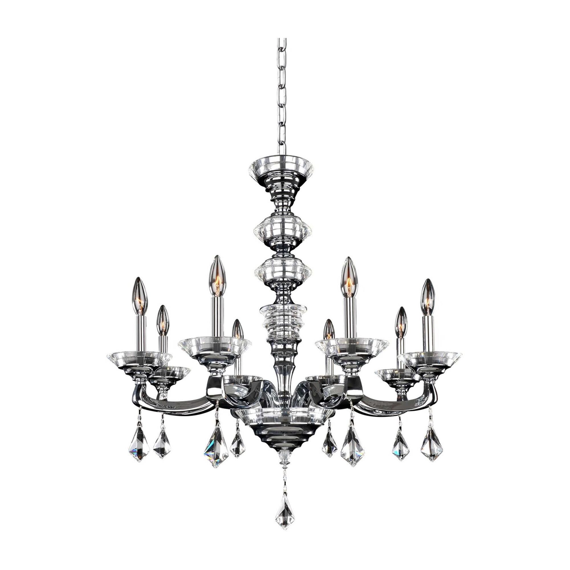 Cosimo 30 Inch 8 Light Chandelier by Allegri