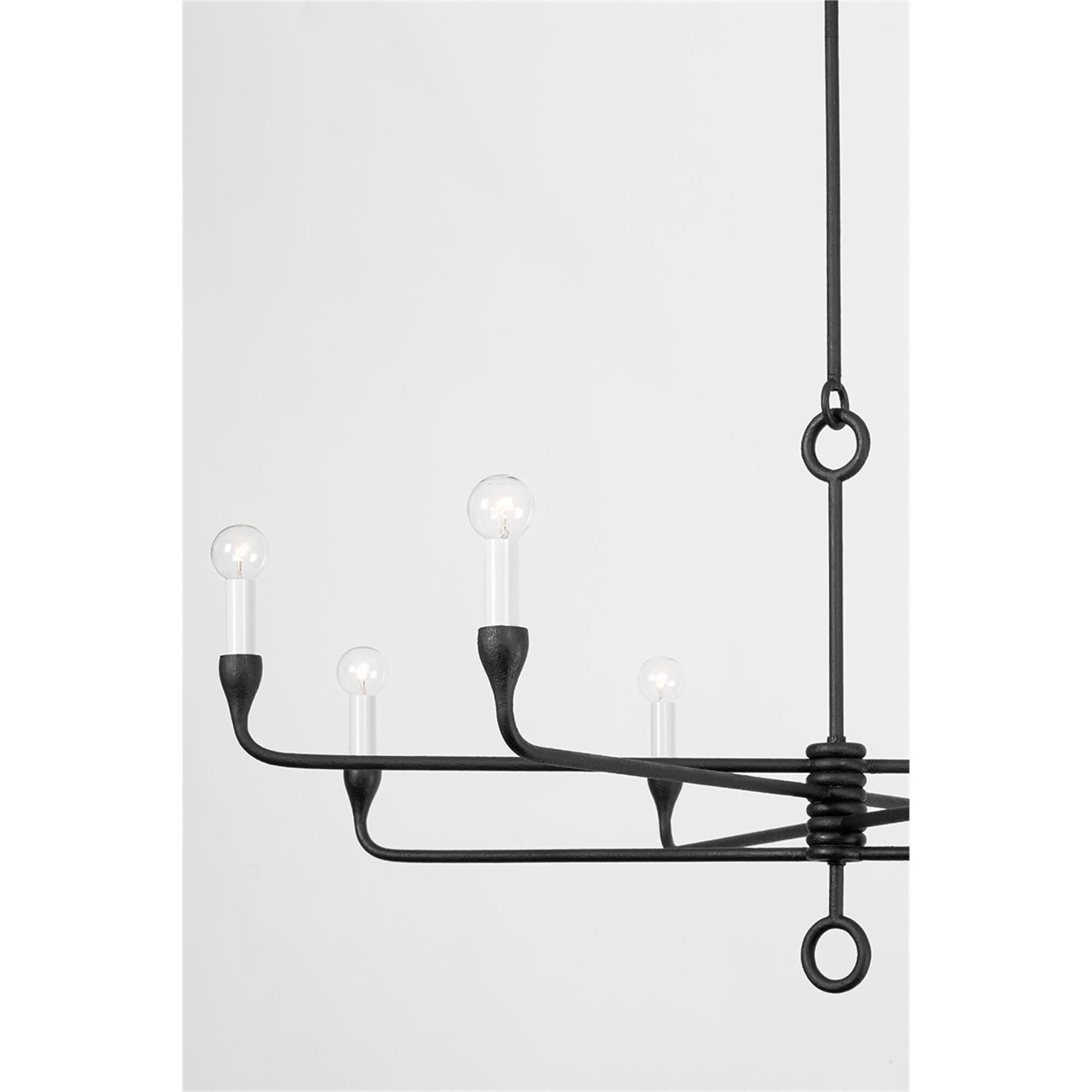 Shown in Black Iron finish