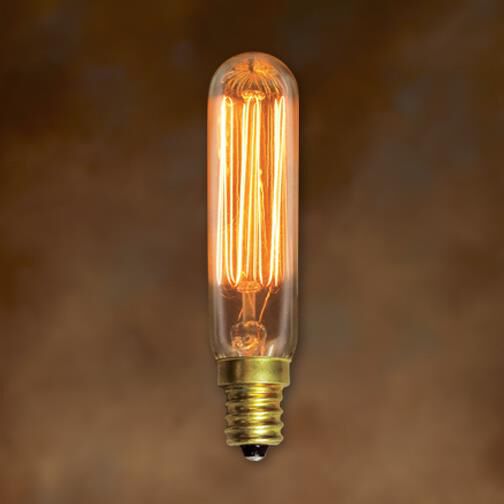 25 Watt 1900K T6 Vintage Light Bulb,