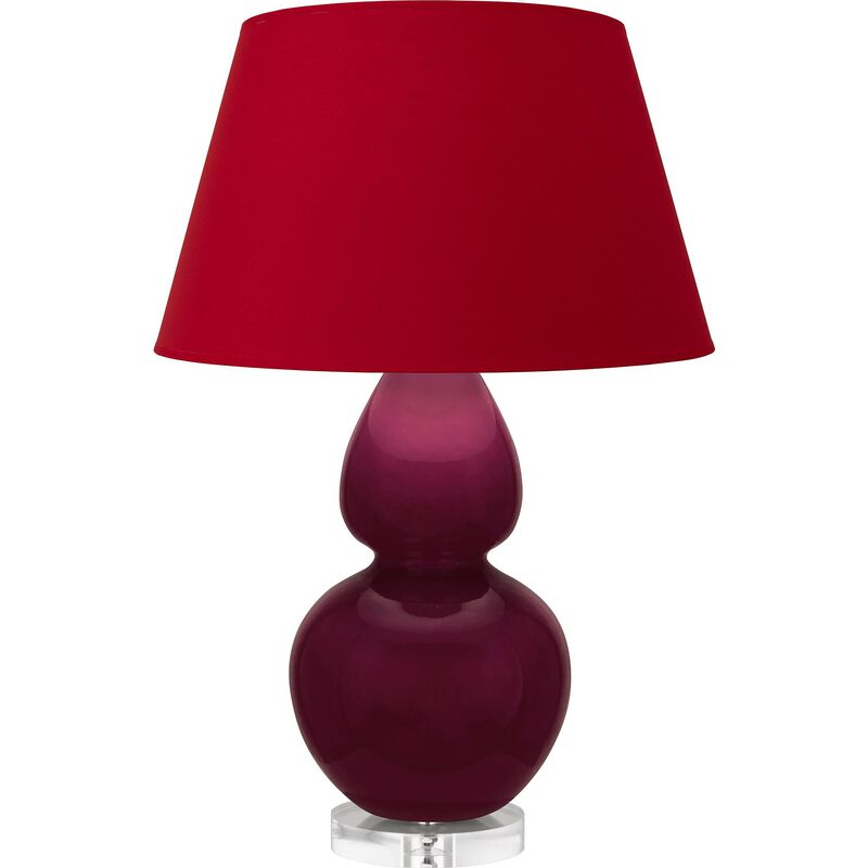 Double Gourd 31 Inch Table Lamp by Robert Abbey