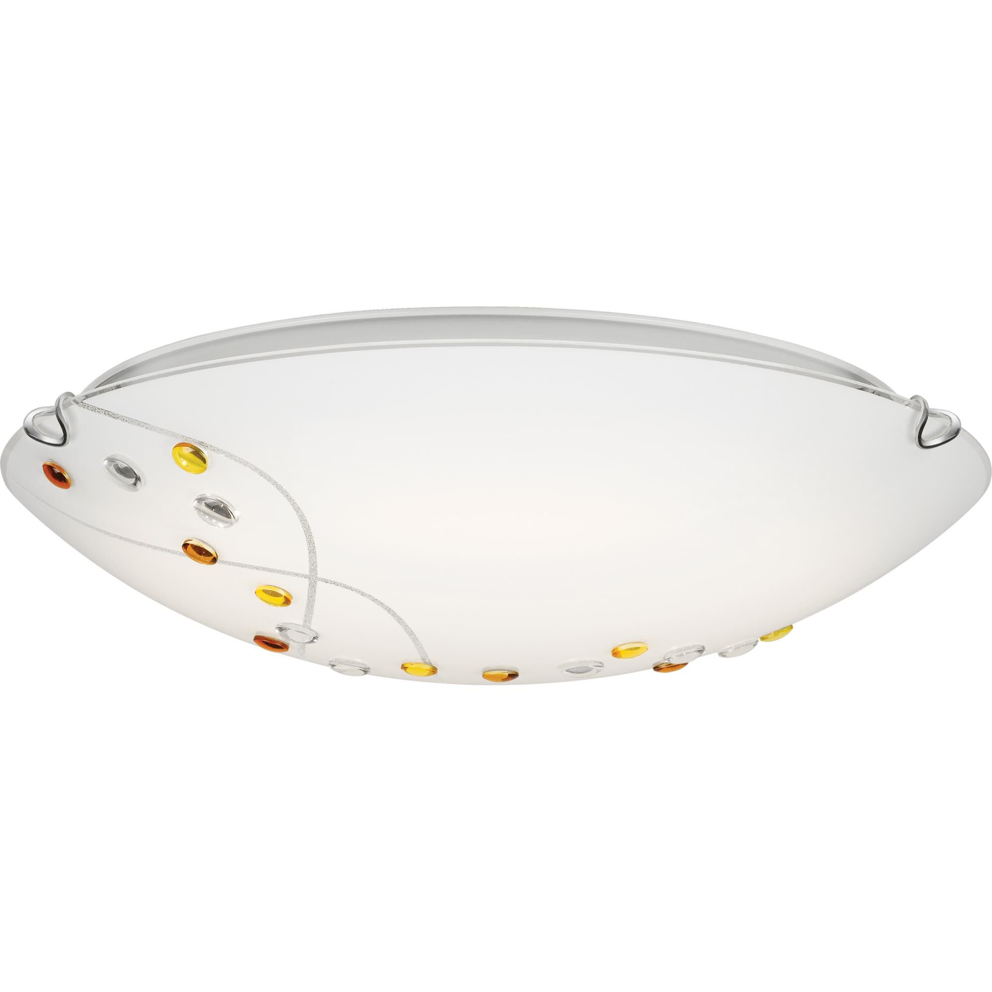 Platinum Collection Stellar 16 Inch 3 Light LED Flush Mount by Quoizel