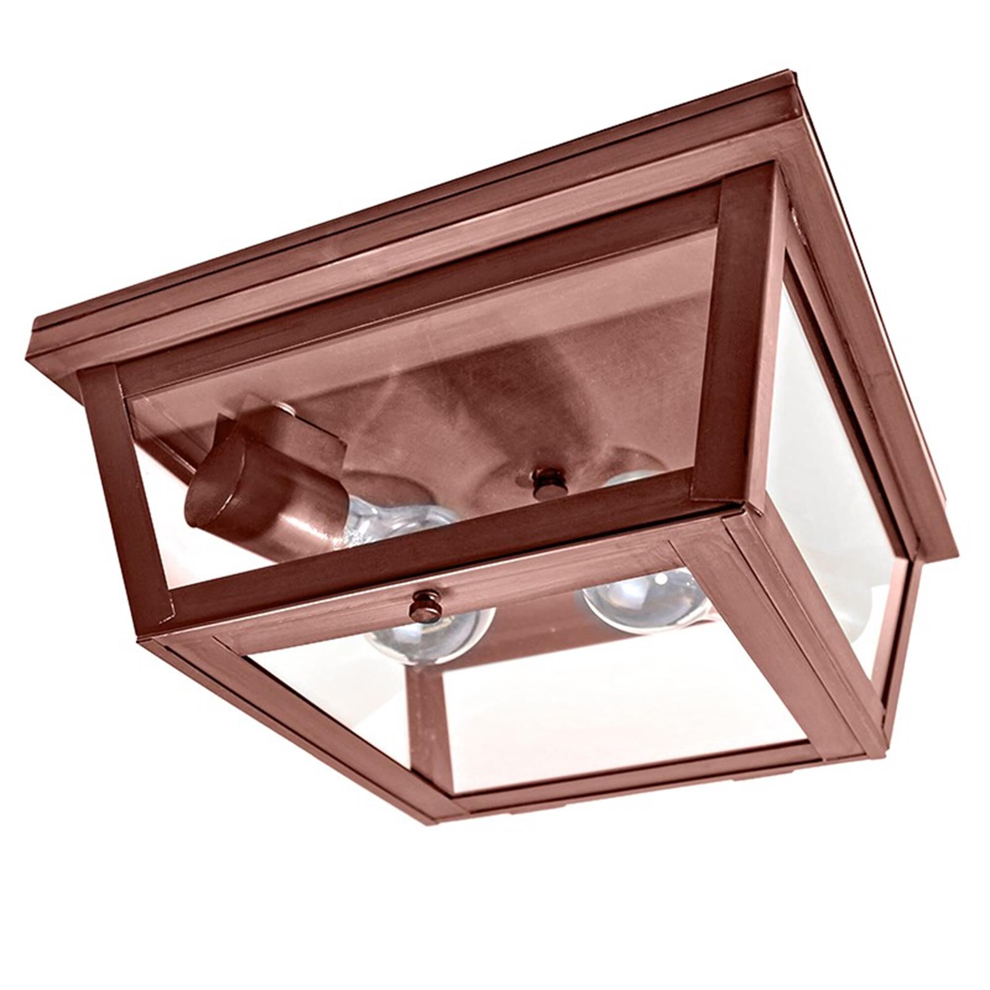 Williams 11 Inch 2 Light Outdoor Flush Mount,