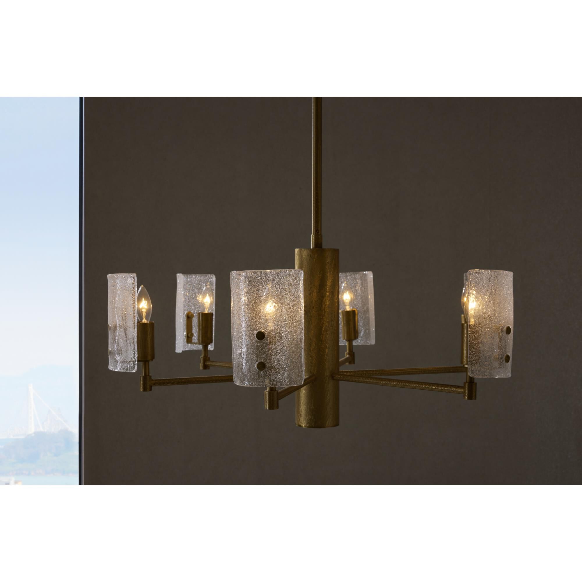Zeki 29 Inch Chandelier by Arteriors Home