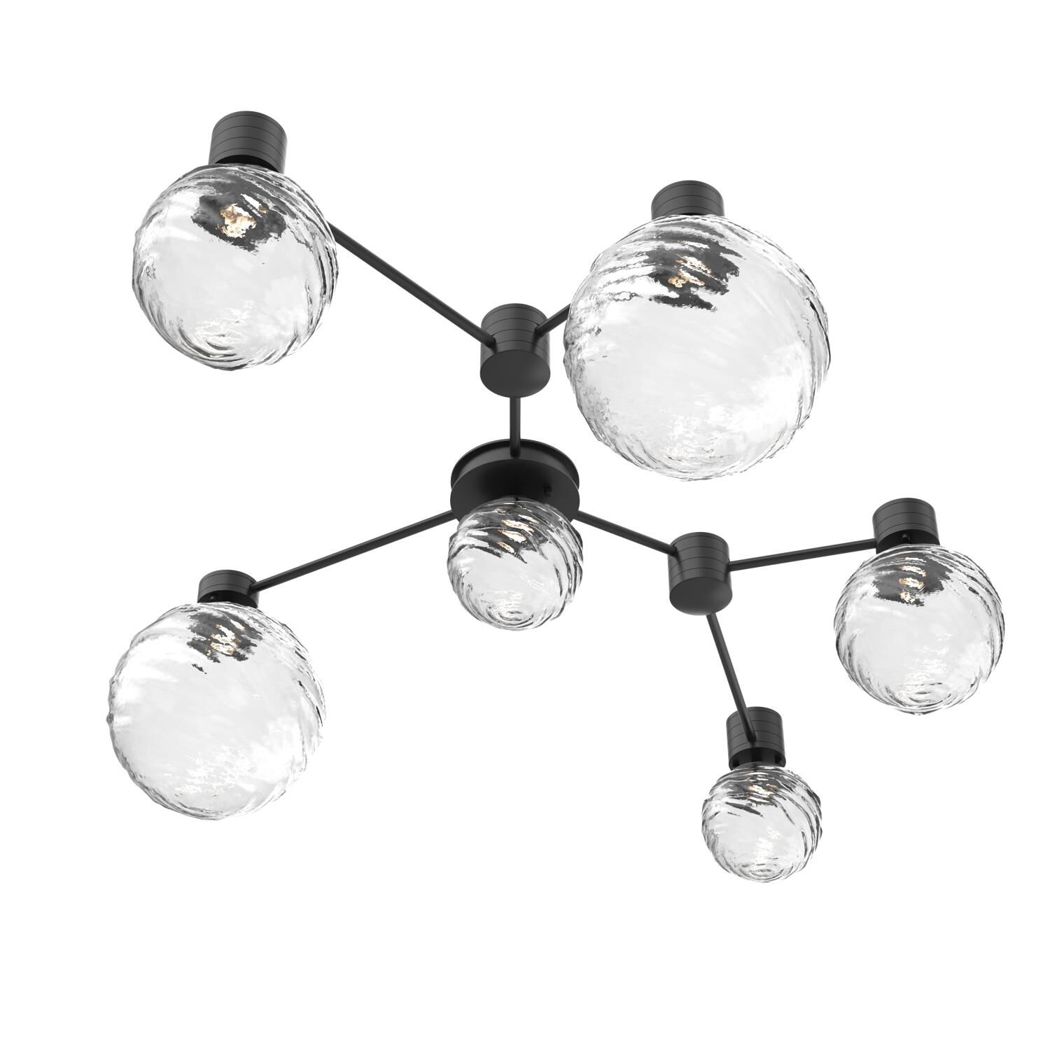 Levi Wilson Gaia 40 Inch Semi Flush Mount by Hammerton Studio