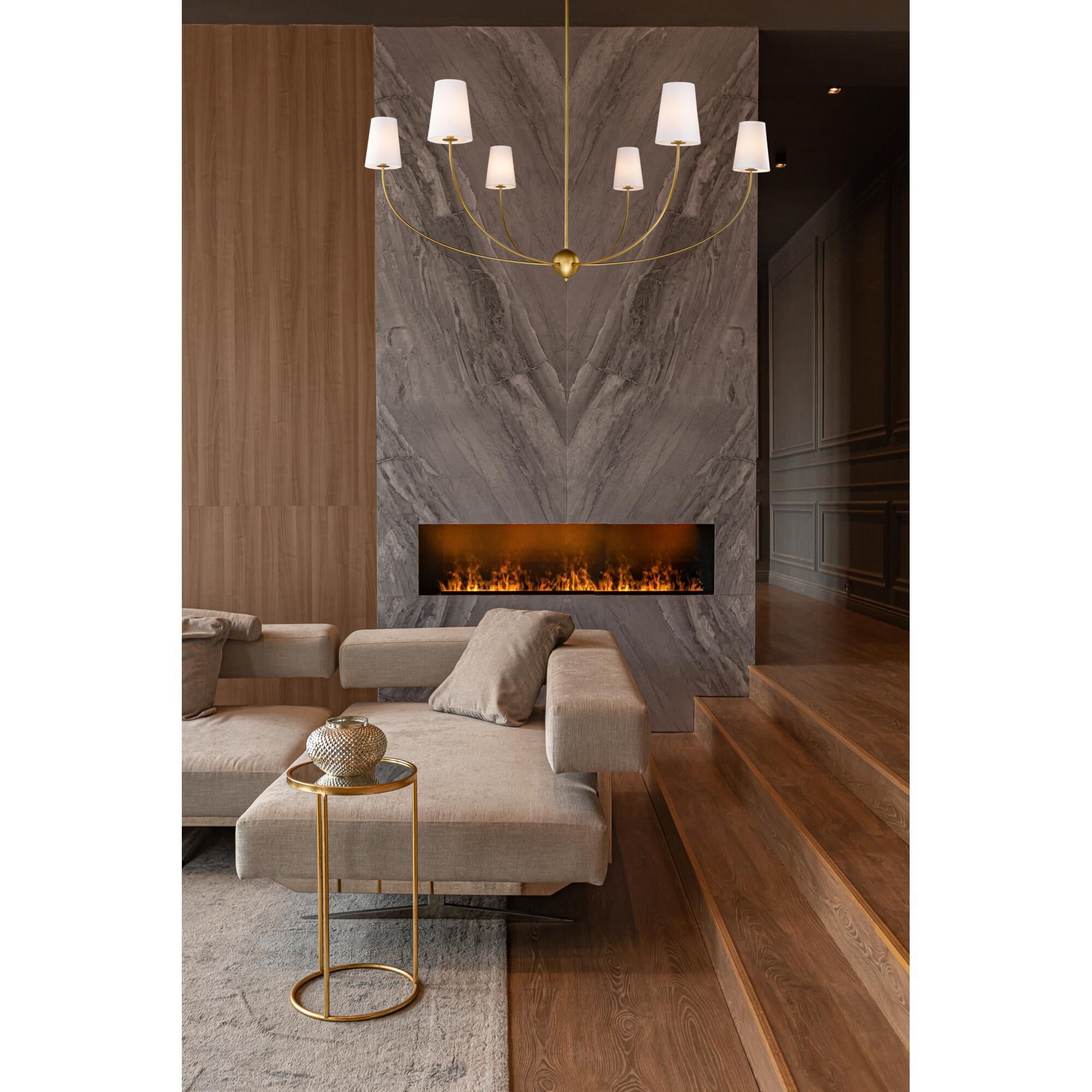 Shannon 62 Inch 6 Light Chandelier by Z-Lite