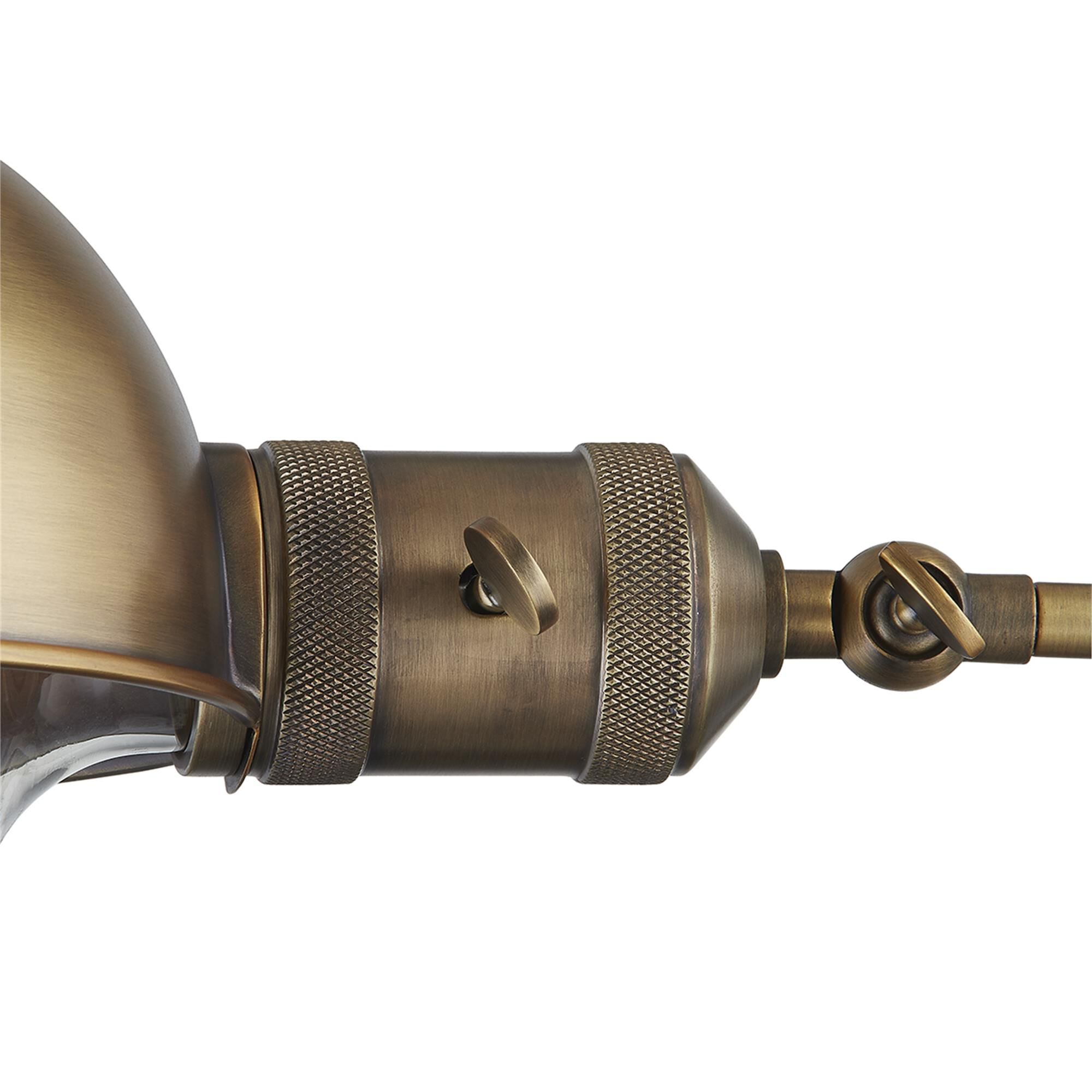 Shown in Patina Brass finish