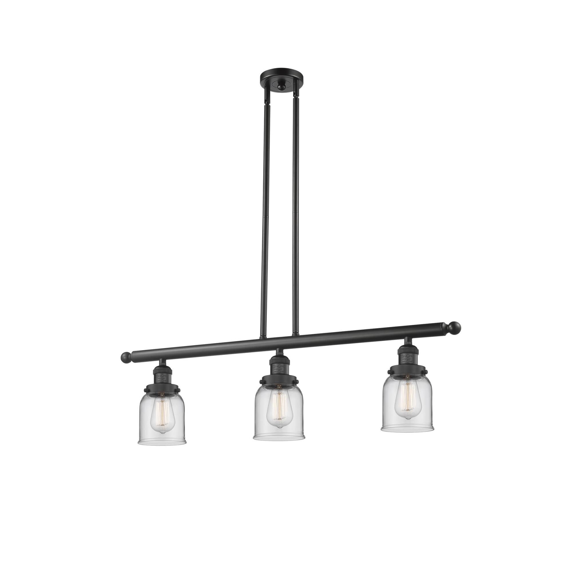 Shown in Matte Black finish and Clear glass