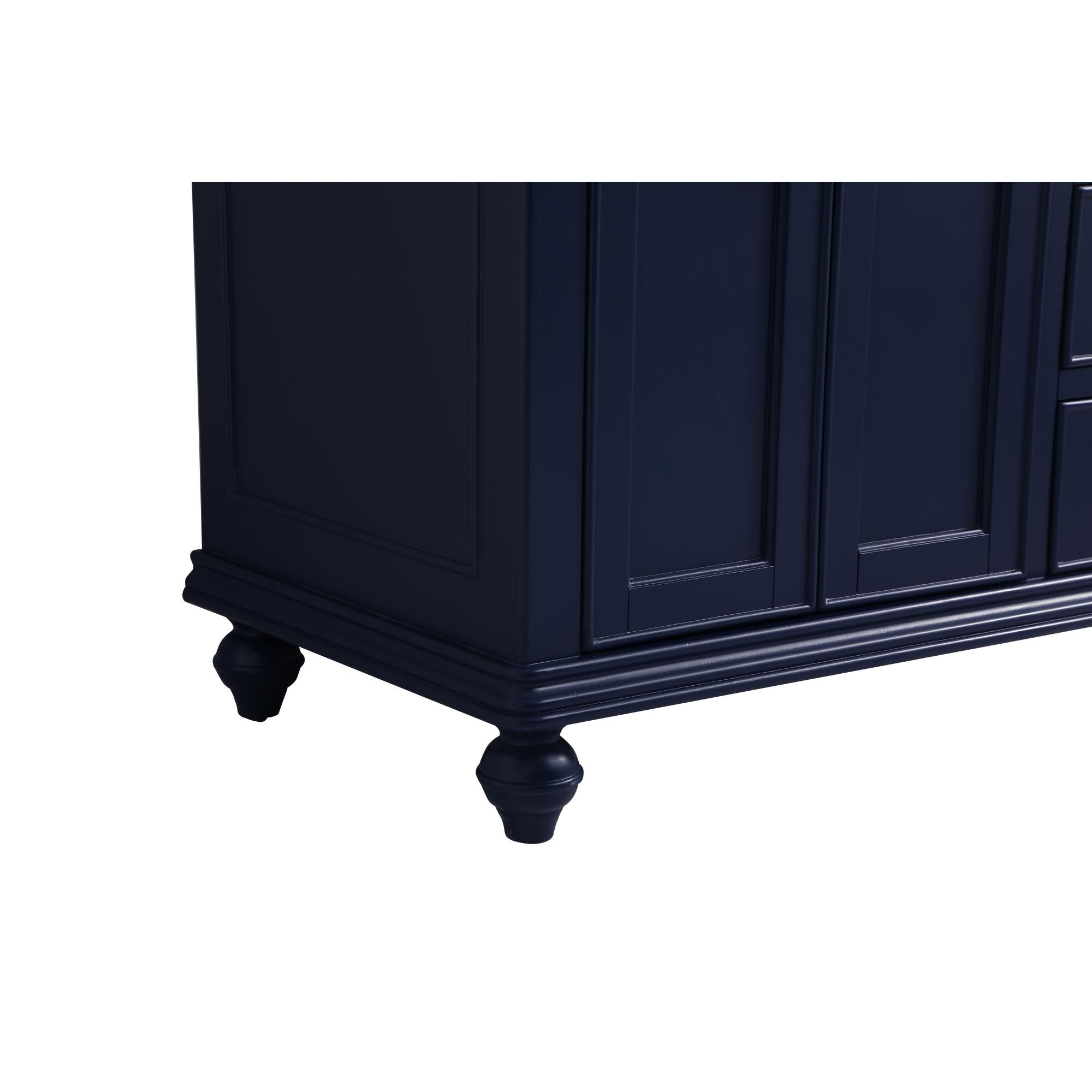 Shown in Blue finish