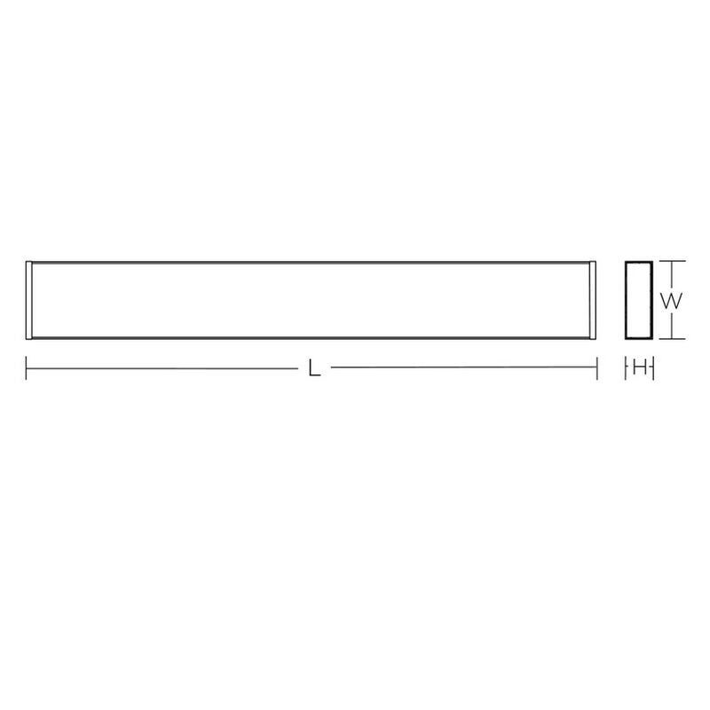 Shaw 47 Inch 47 Inch 1 Light 40 Watt Surface Mount Linear Lights LED by AFX Lighting