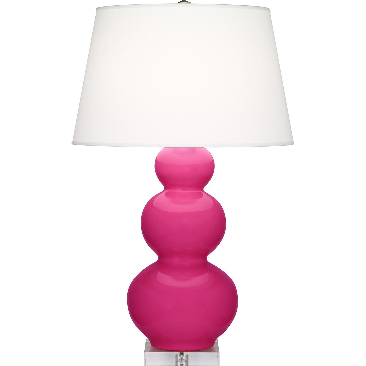 Triple Gourd 33 Inch Table Lamp by Robert Abbey