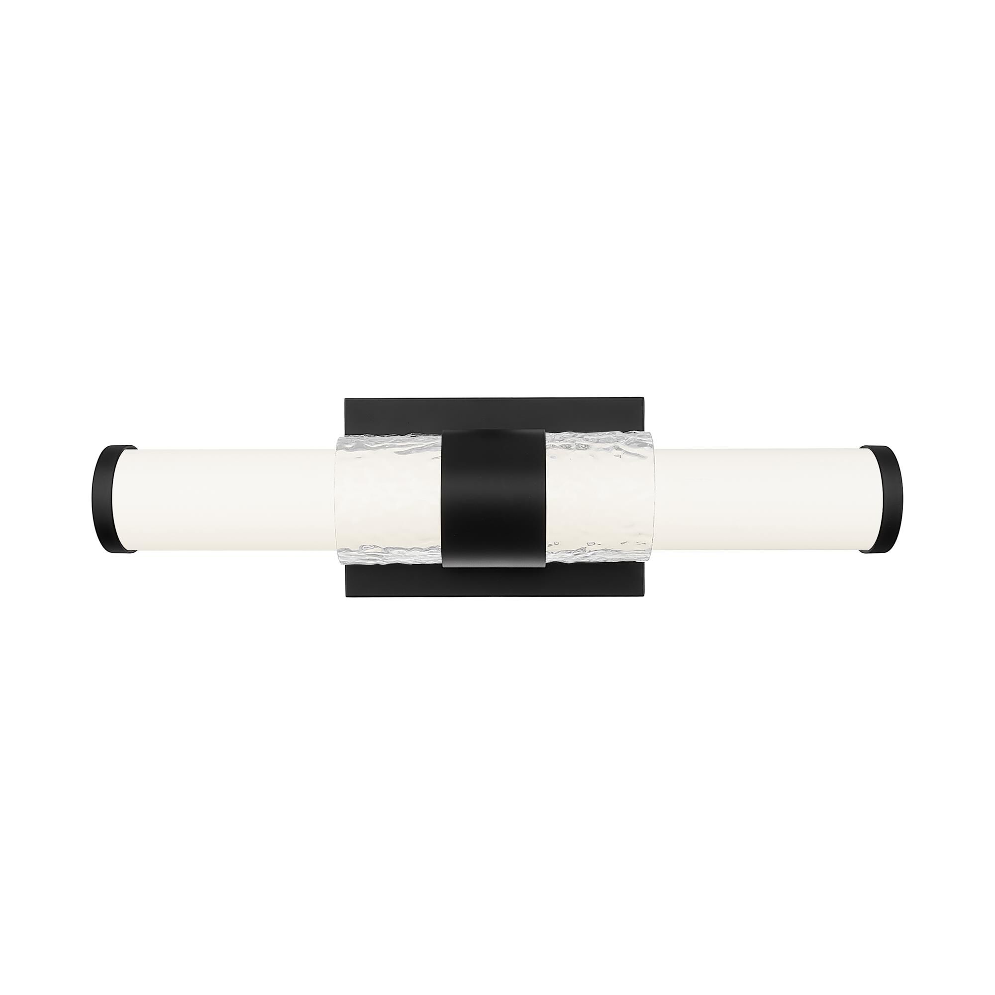 Shown in Matte Black finish and Matte Opal glass and Matte Opal shade