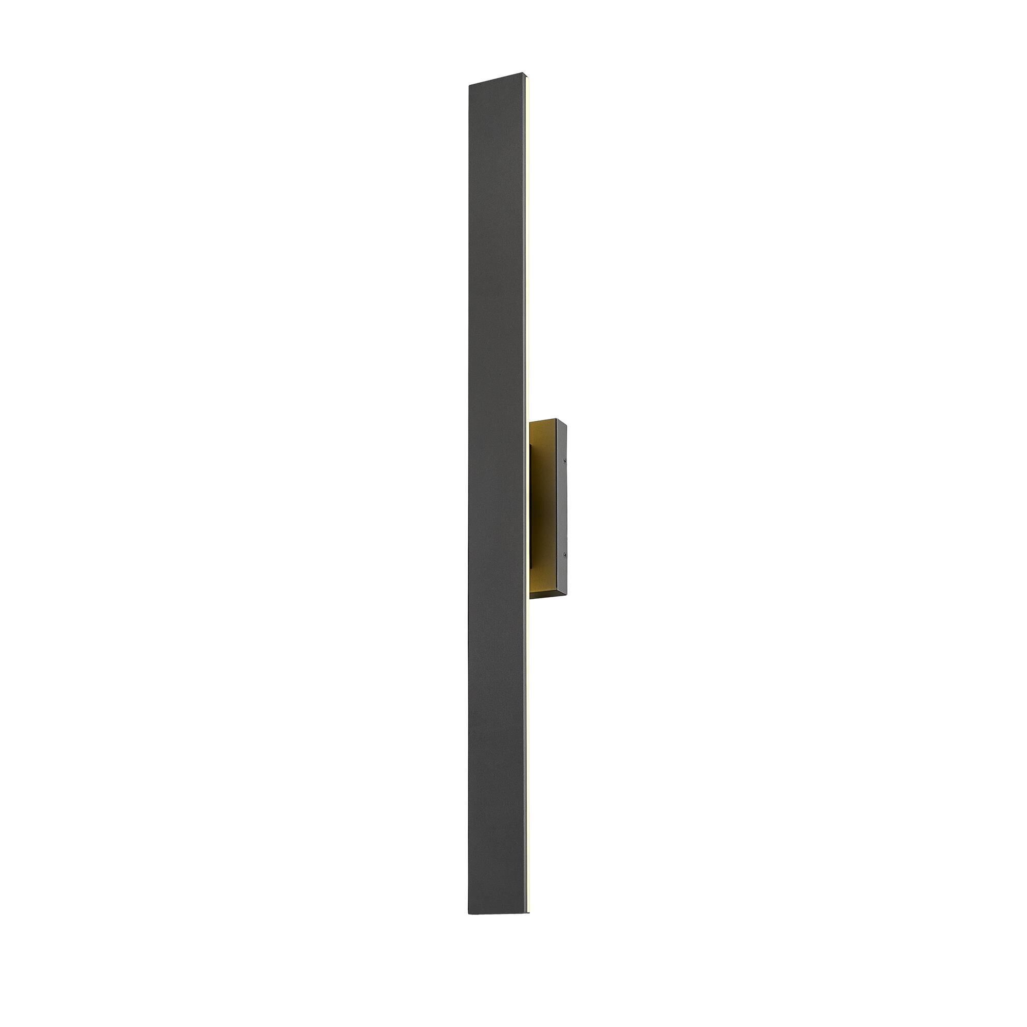 Shown in Sand Black finish and White glass and White shade