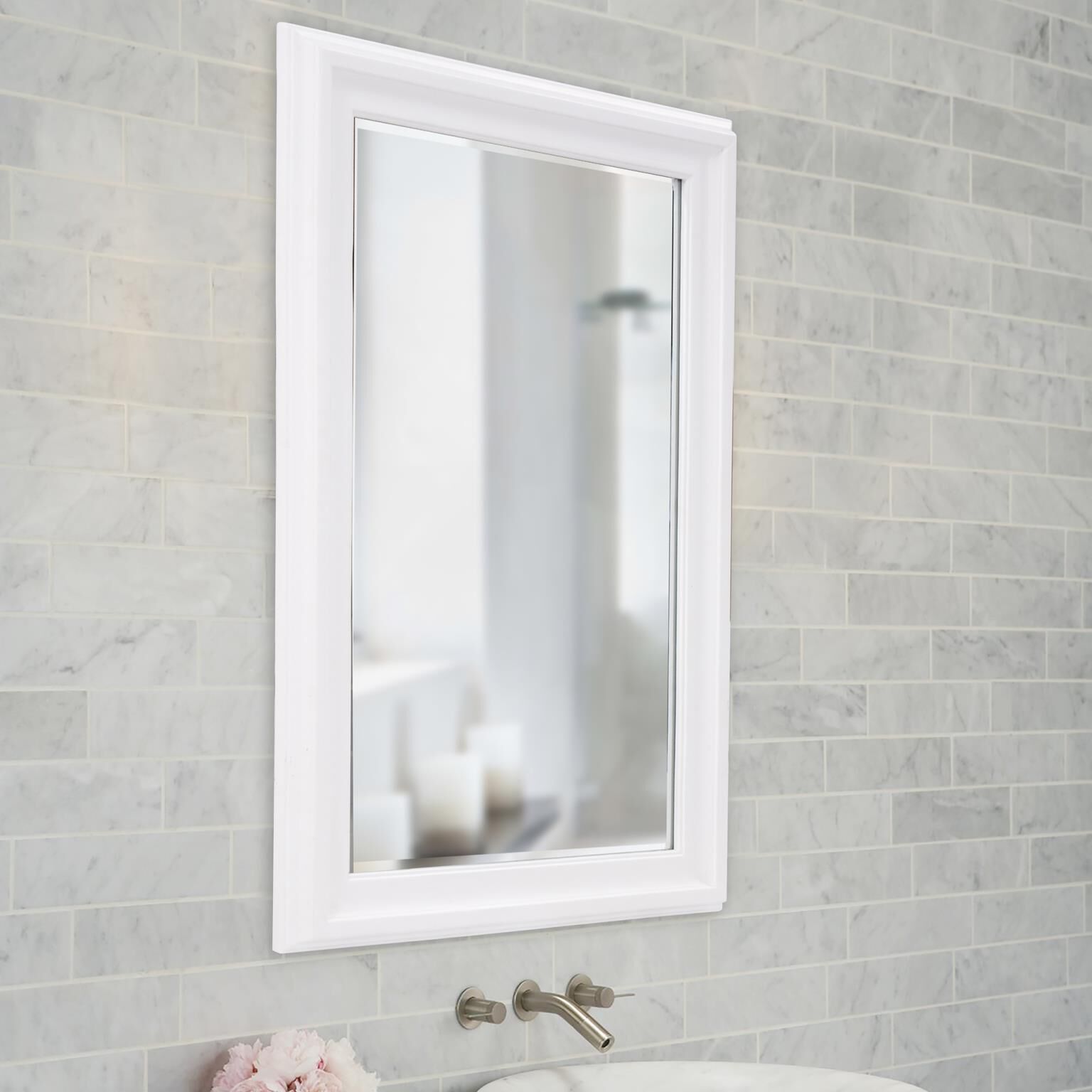 George Bathroom Mirrors by Howard Elliott Collection