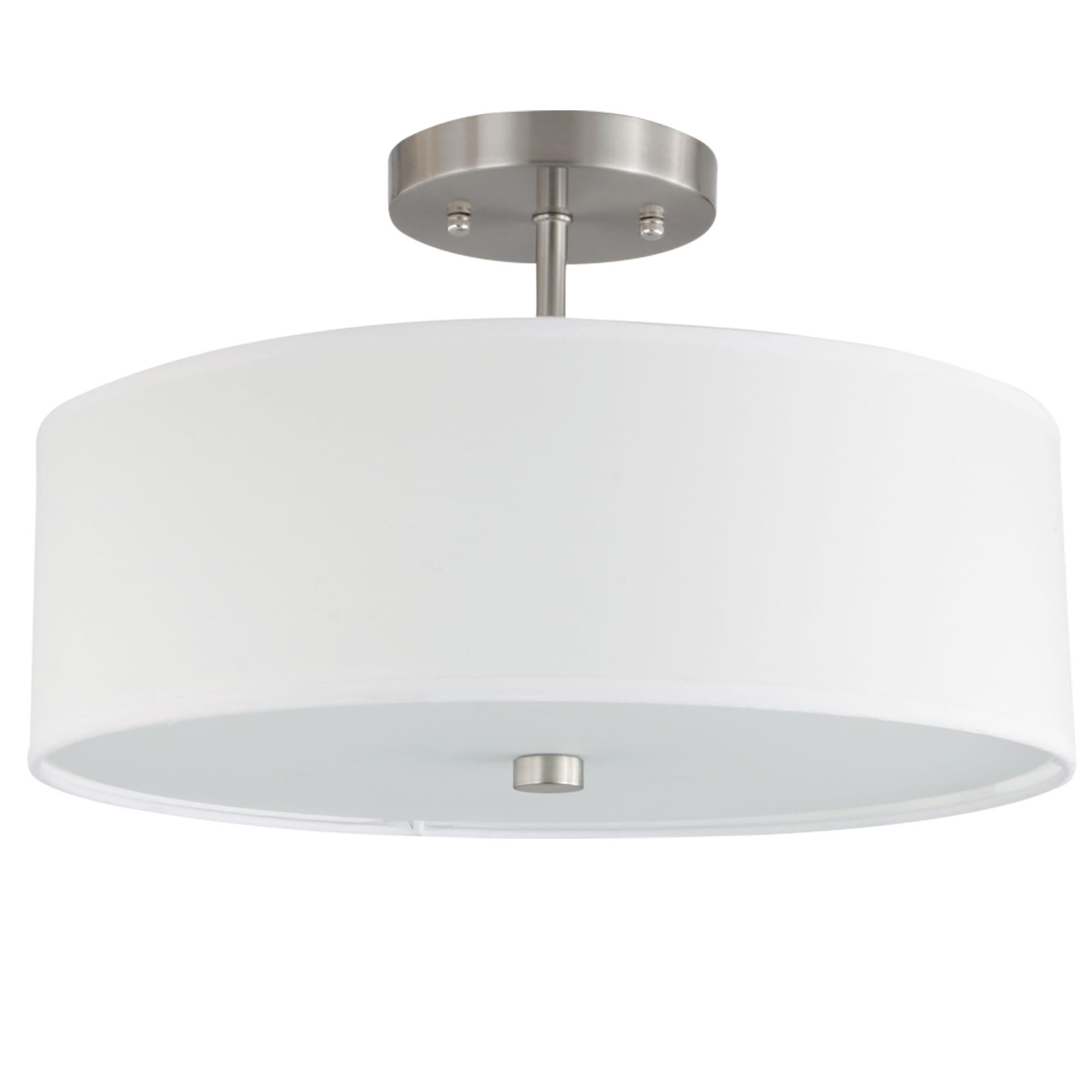 14 Inch 3 Light Semi Flush Mount by Dainolite