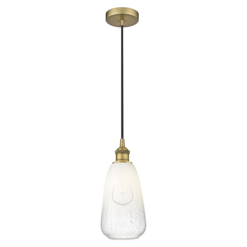 Bruno Marashlian Brookhaven Almond Mini Pendant by Innovations Lighting