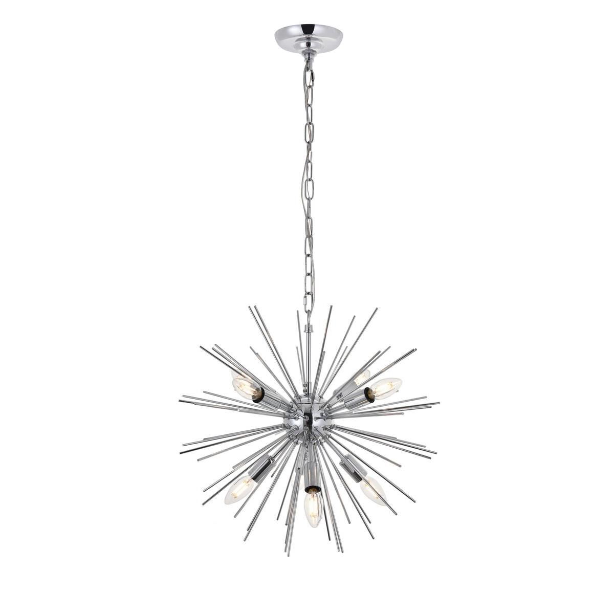 Timber 20 Inch Large Pendant by Elegant Lighting